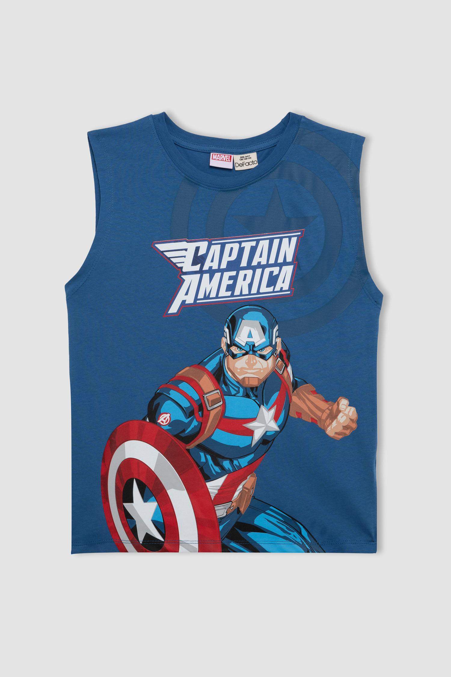 Boy Marvel Crew Neck Tank Top