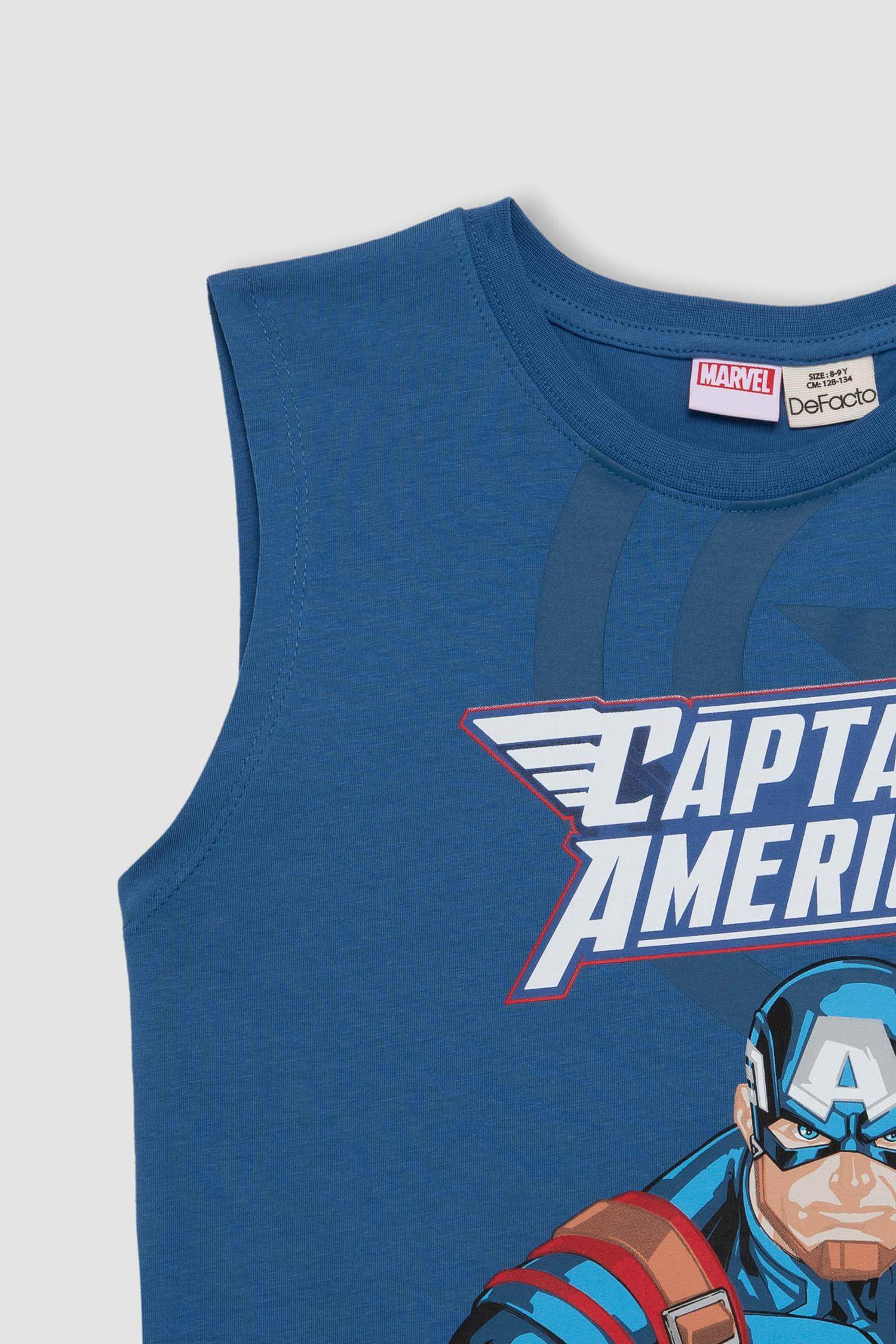 Boy Marvel Crew Neck Tank Top