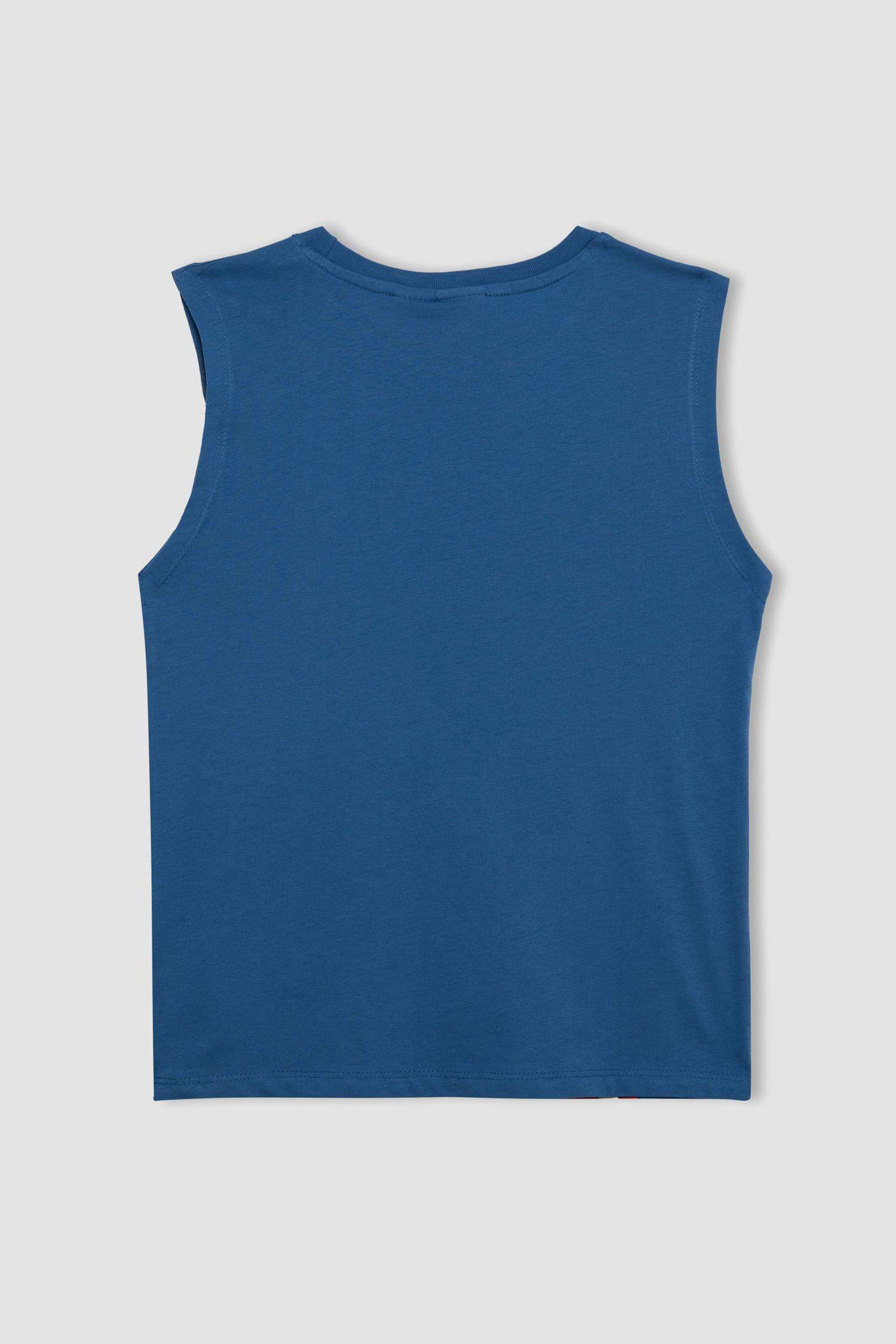 Boy Marvel Crew Neck Tank Top