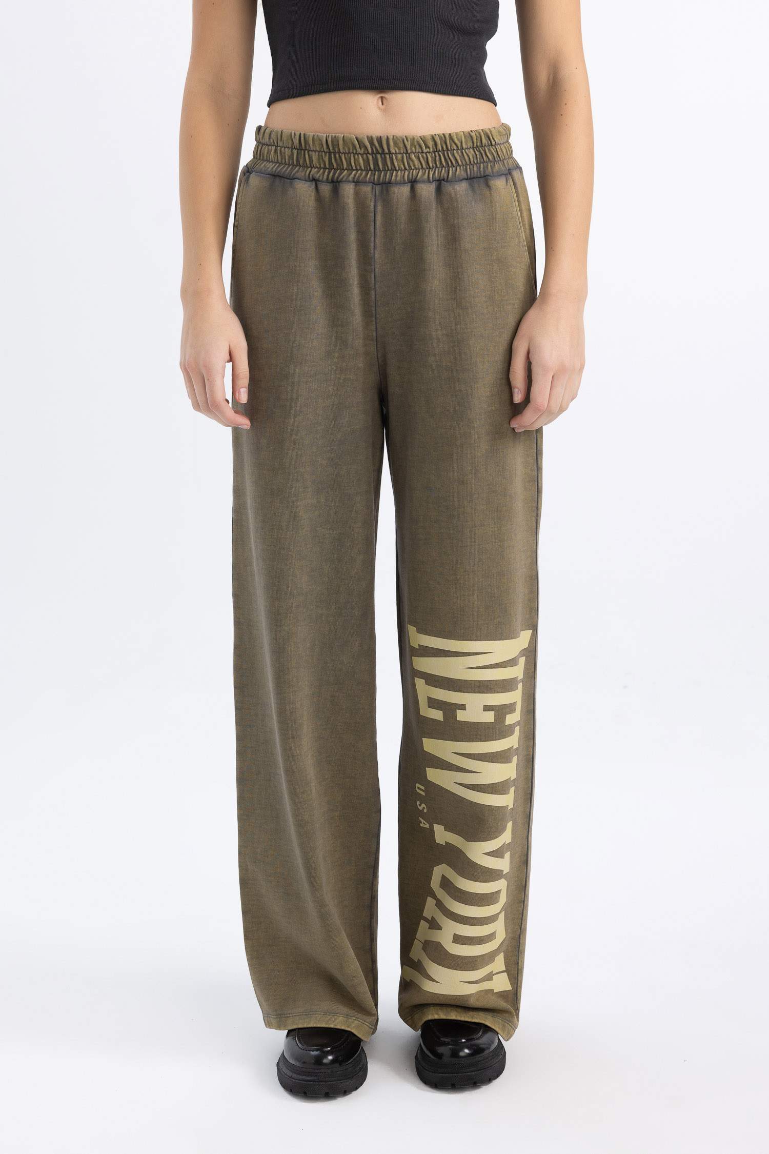 Брюки Wide Leg с принтом, Coool