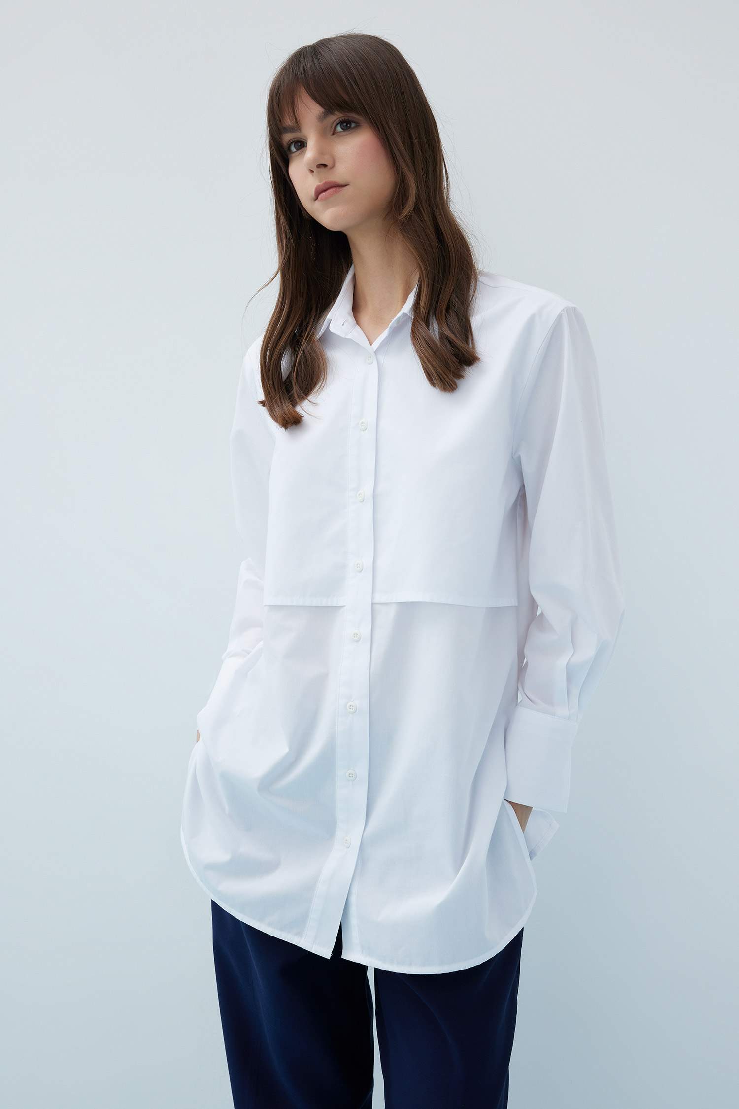 Relax Fit Long Sleeve Tunic