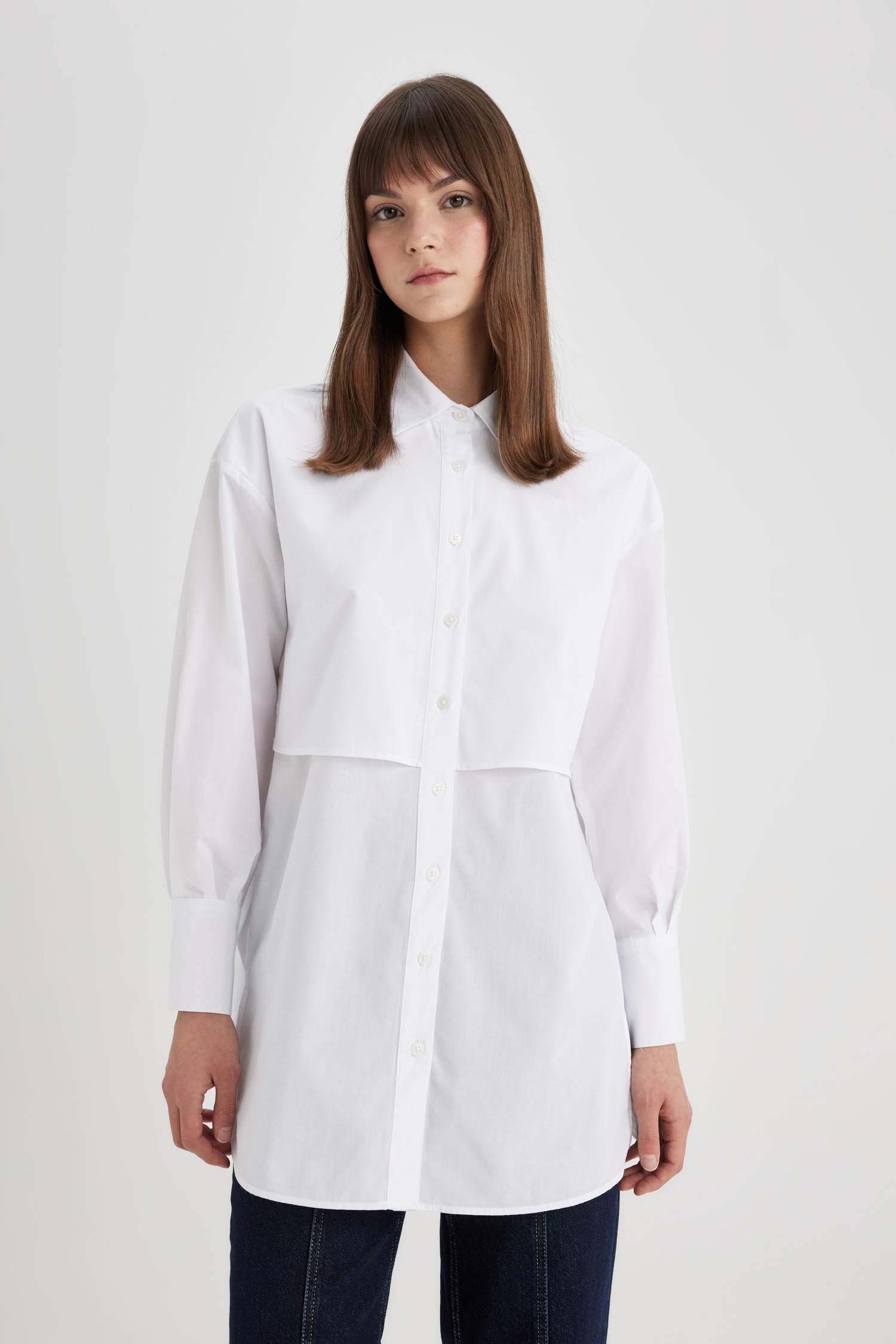 Relax Fit Long Sleeve Tunic