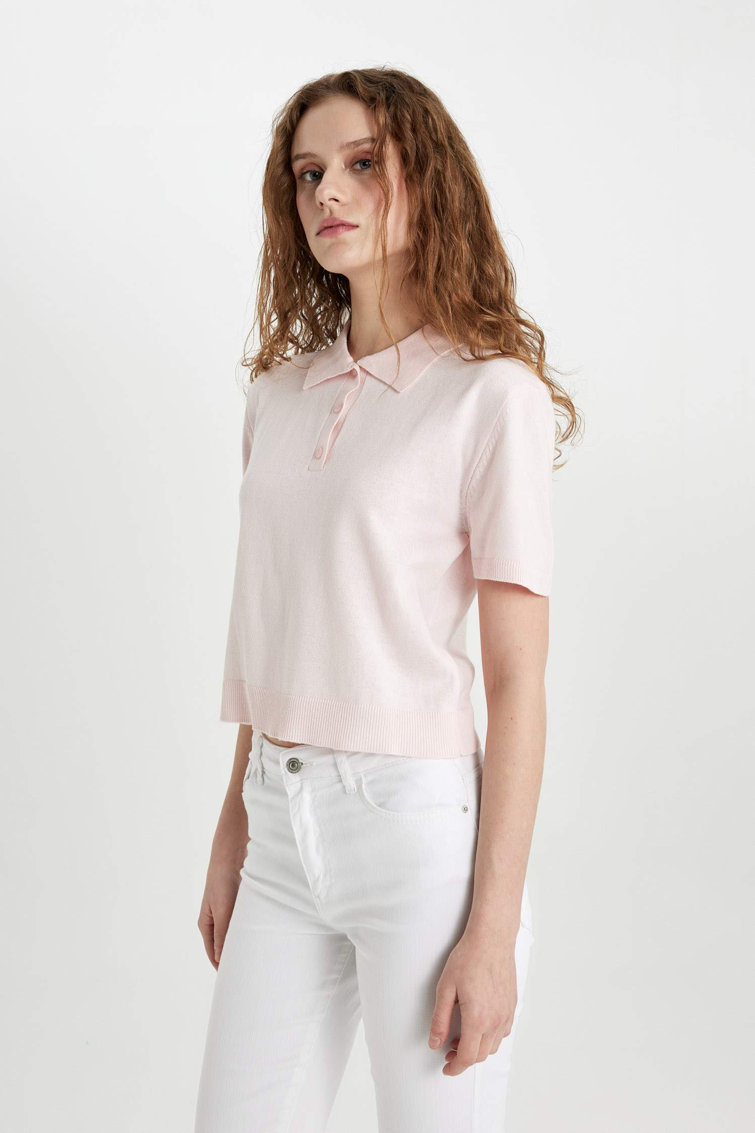 بلوز صوف قصة عادية بياخة بولو