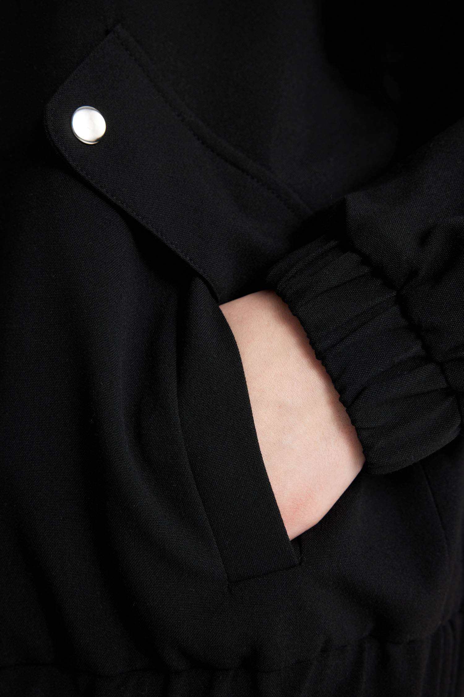 Oversize Fit Bomber Jacket