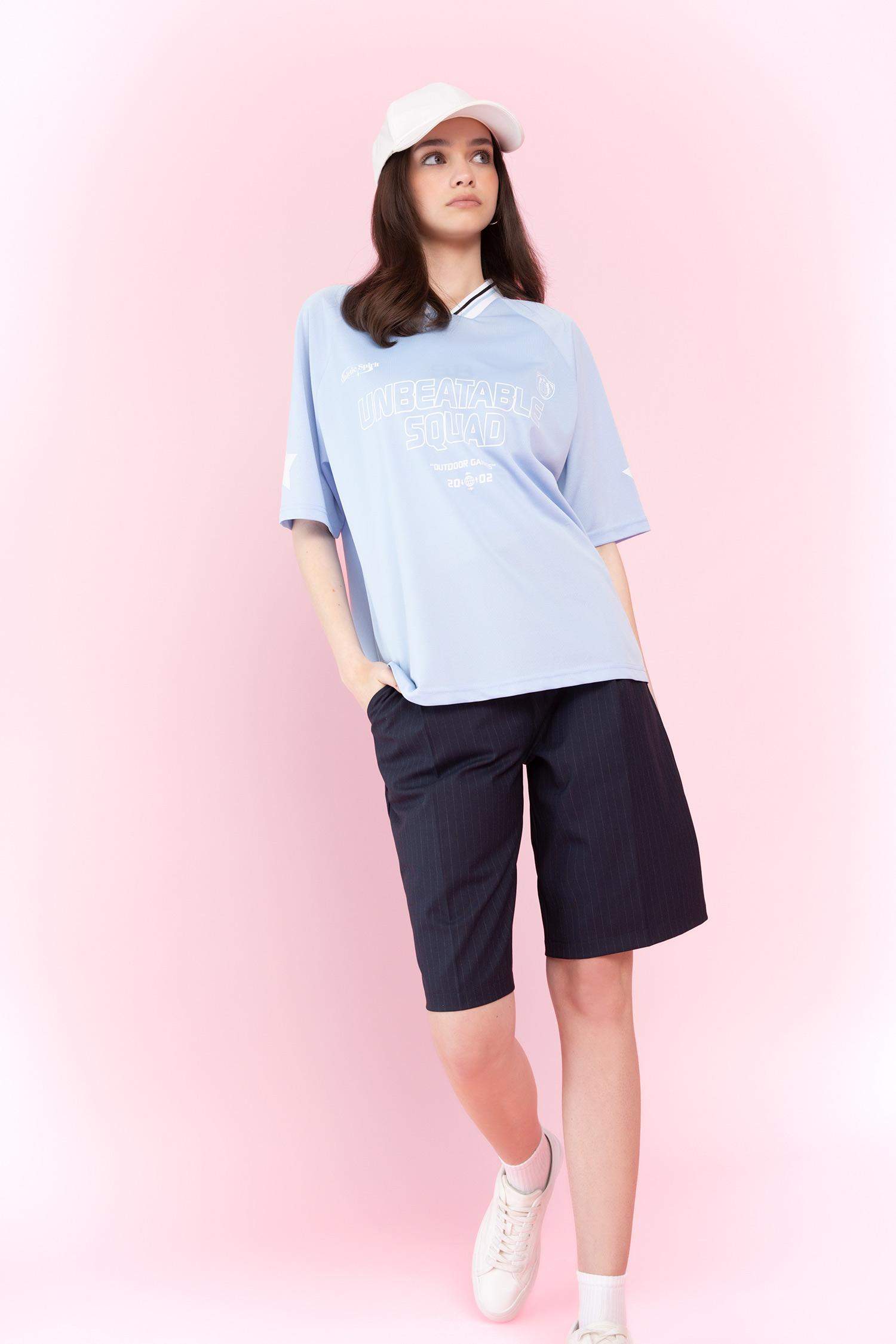 شورت بجيب وخصر عالي