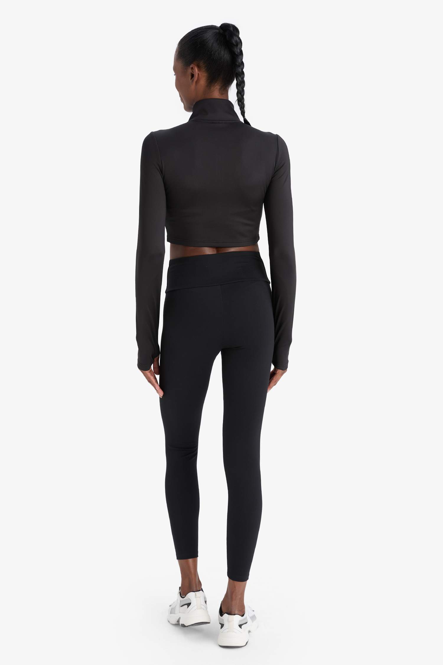 سروال ضيق طول الكوع