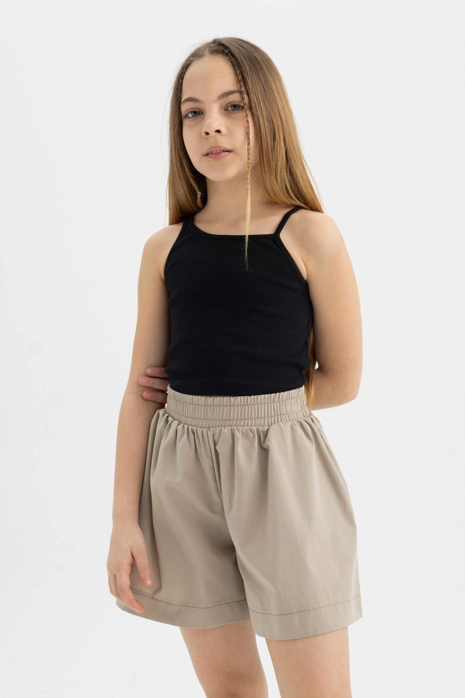 Kız Çocuk Pamuklu Şort