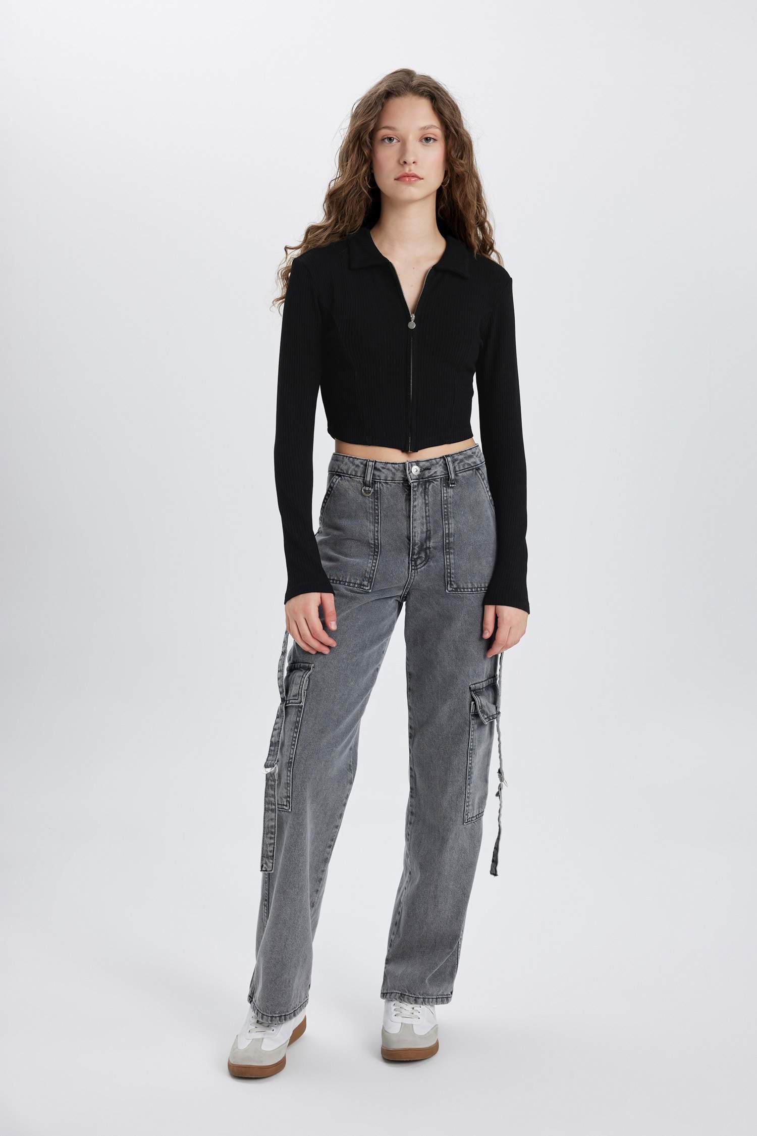 جاكيت سليم فيت مضلع بياخة بولو