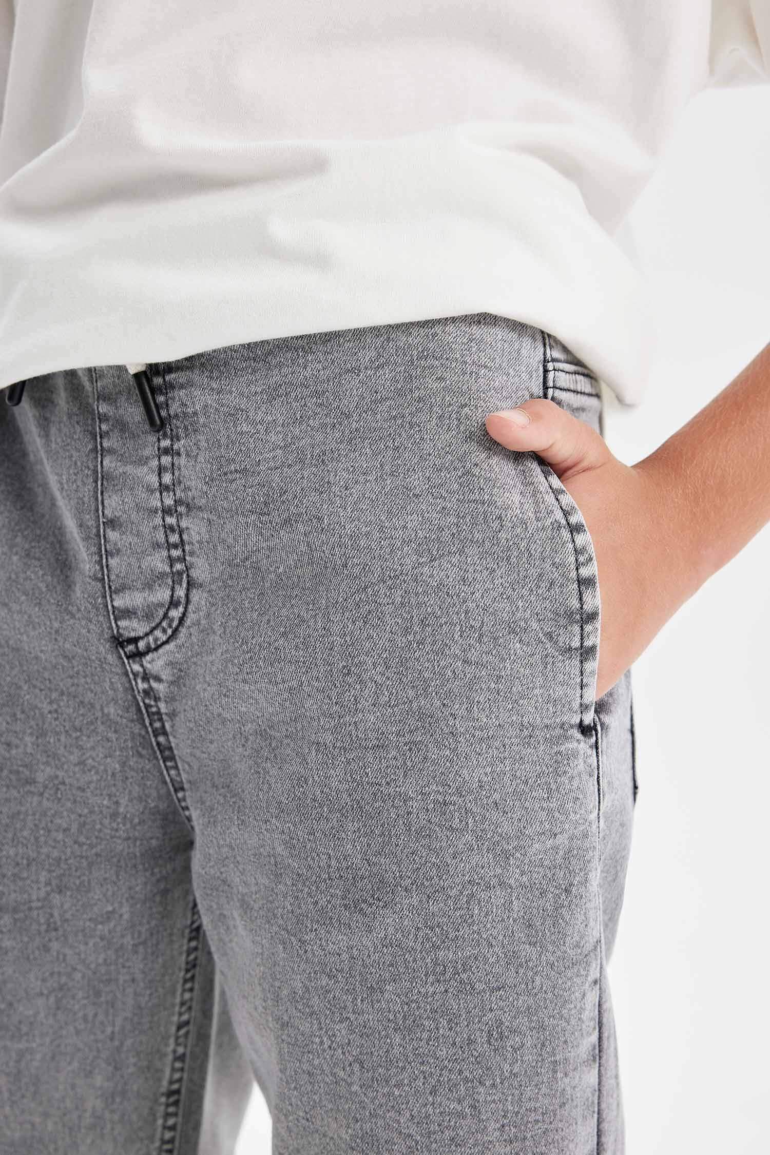 Pantalon Jean Coupe jogging