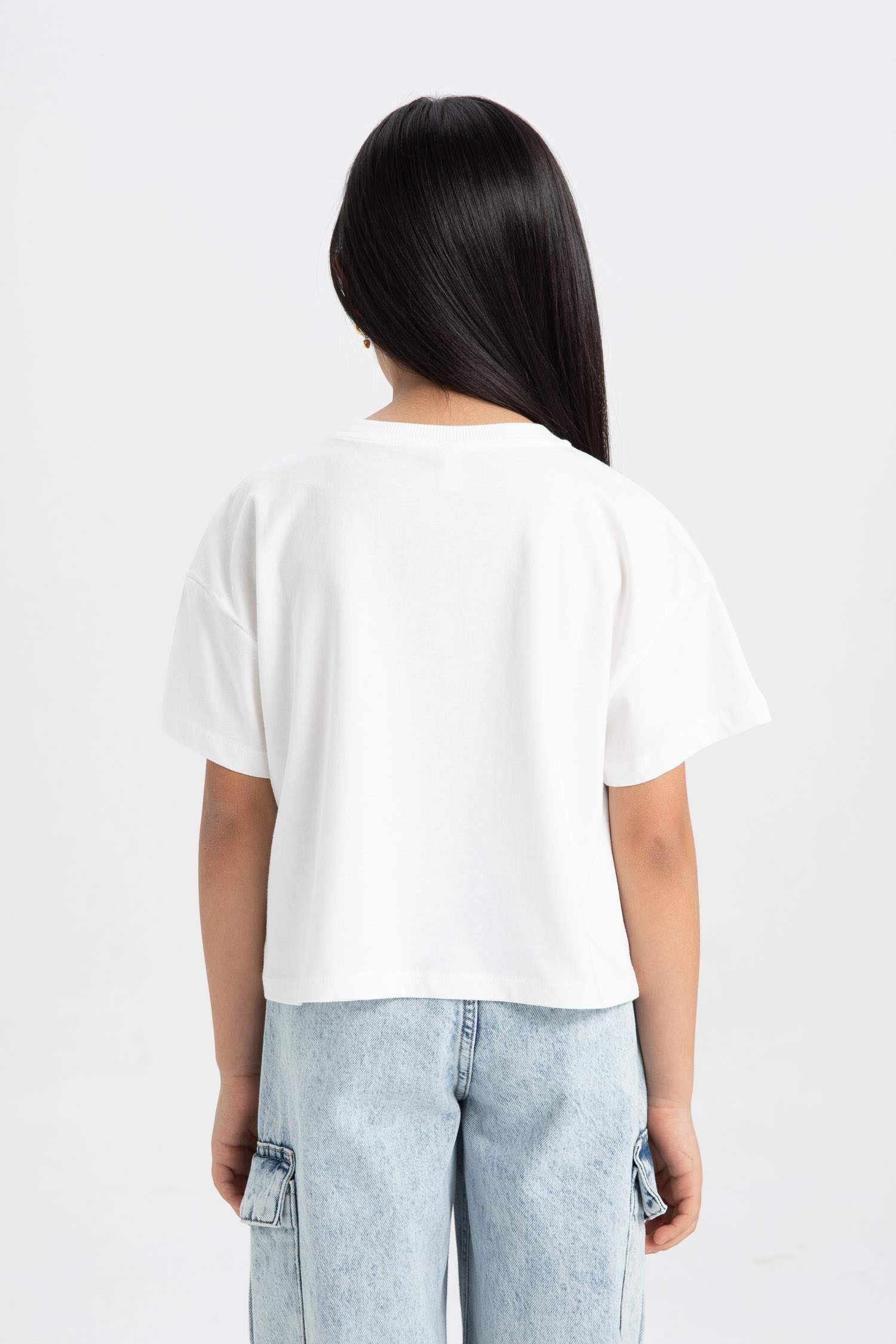 تيشيرت بناتي نص ردن قصة عادية