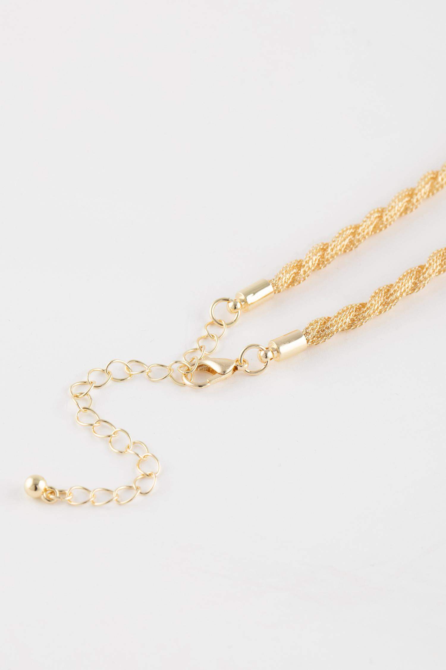 Woman Thick Chain Gold Necklace