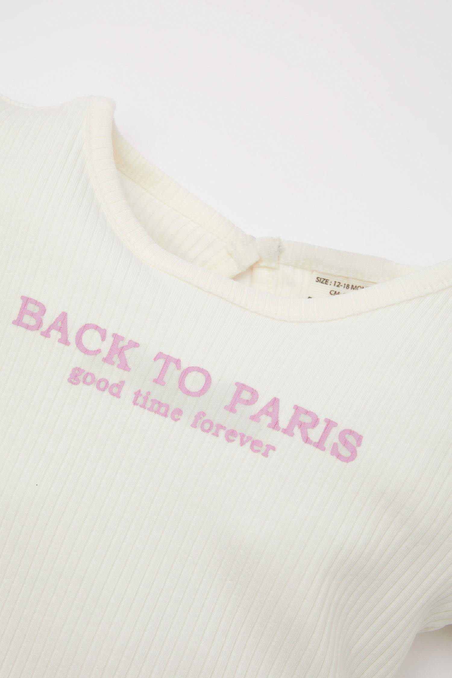 Baby Girl Printed T-Shirt Parachute Pants 2 Piece Set