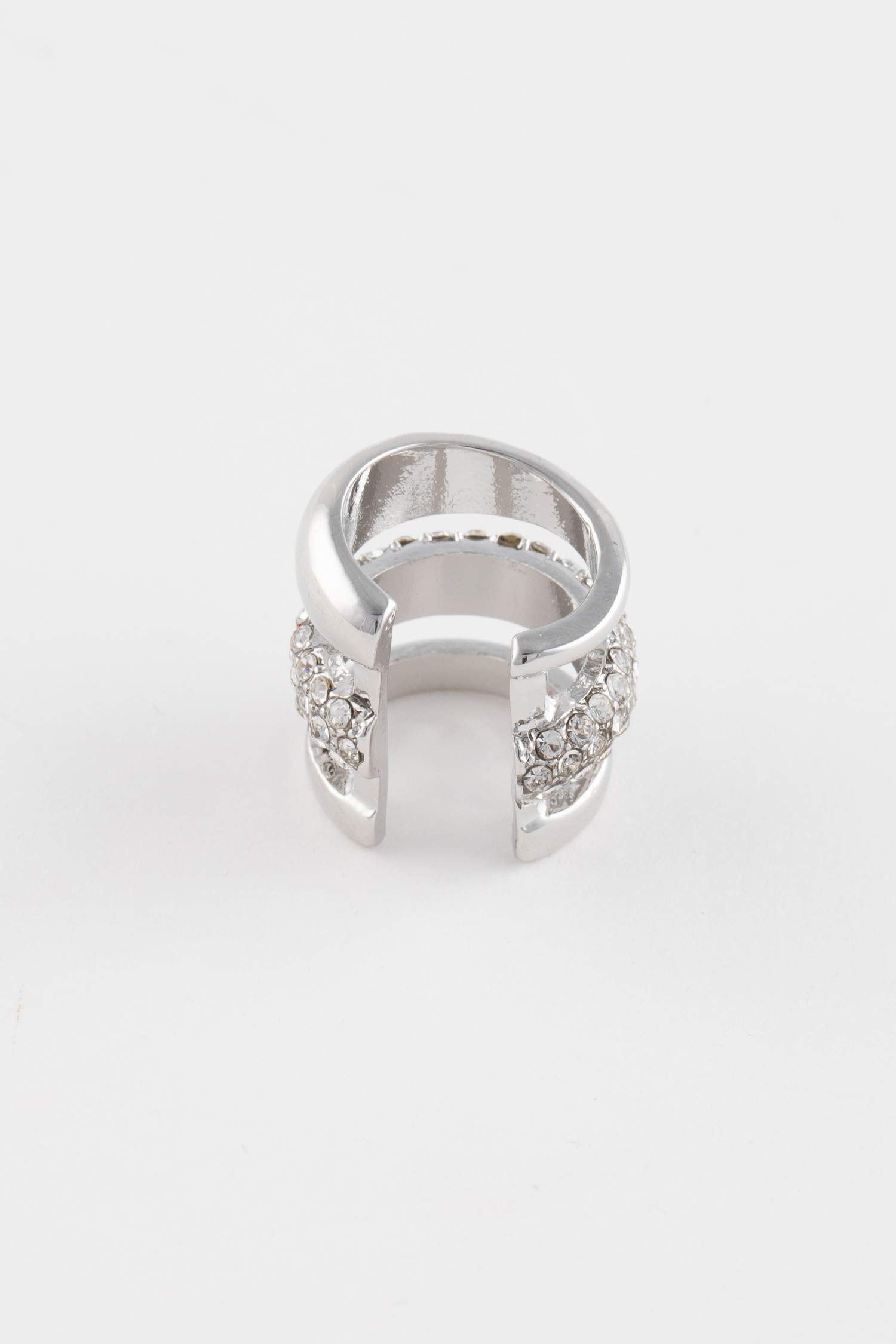 Woman 3 Piece Silver Cartilage Earrings