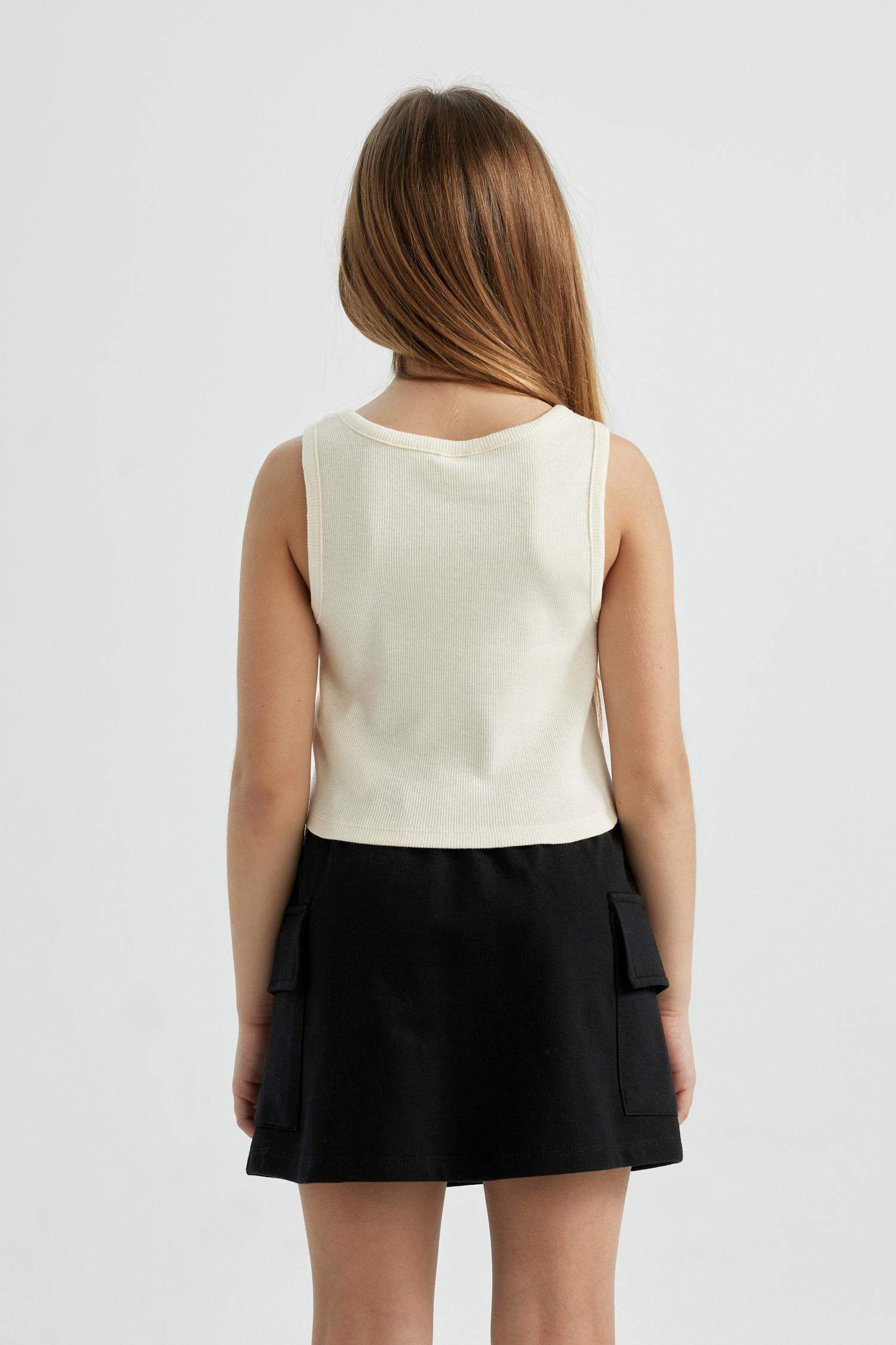 فانيلة بناتي بدون ردن من ديزني ميكي وميني