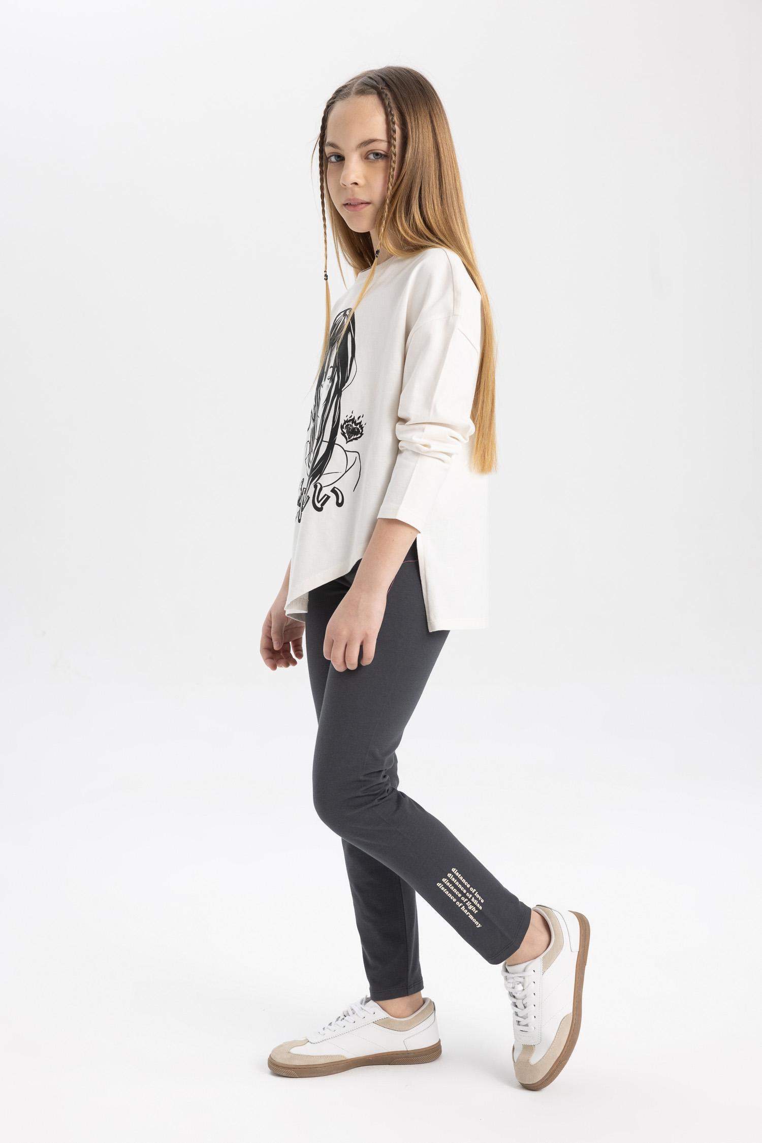 Girl Printed Long Leggings