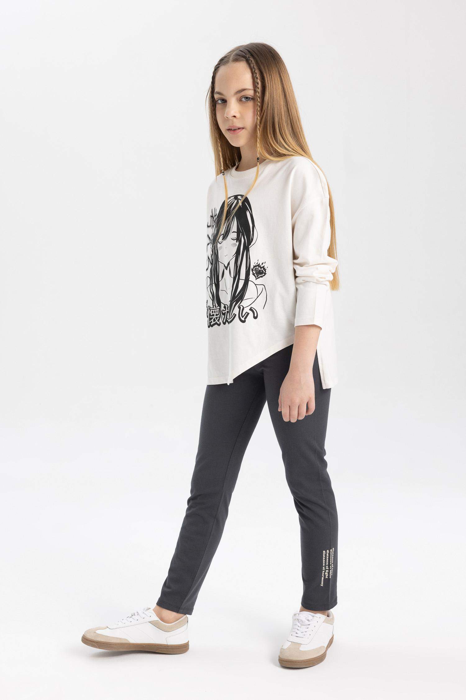 Girl Printed Long Leggings