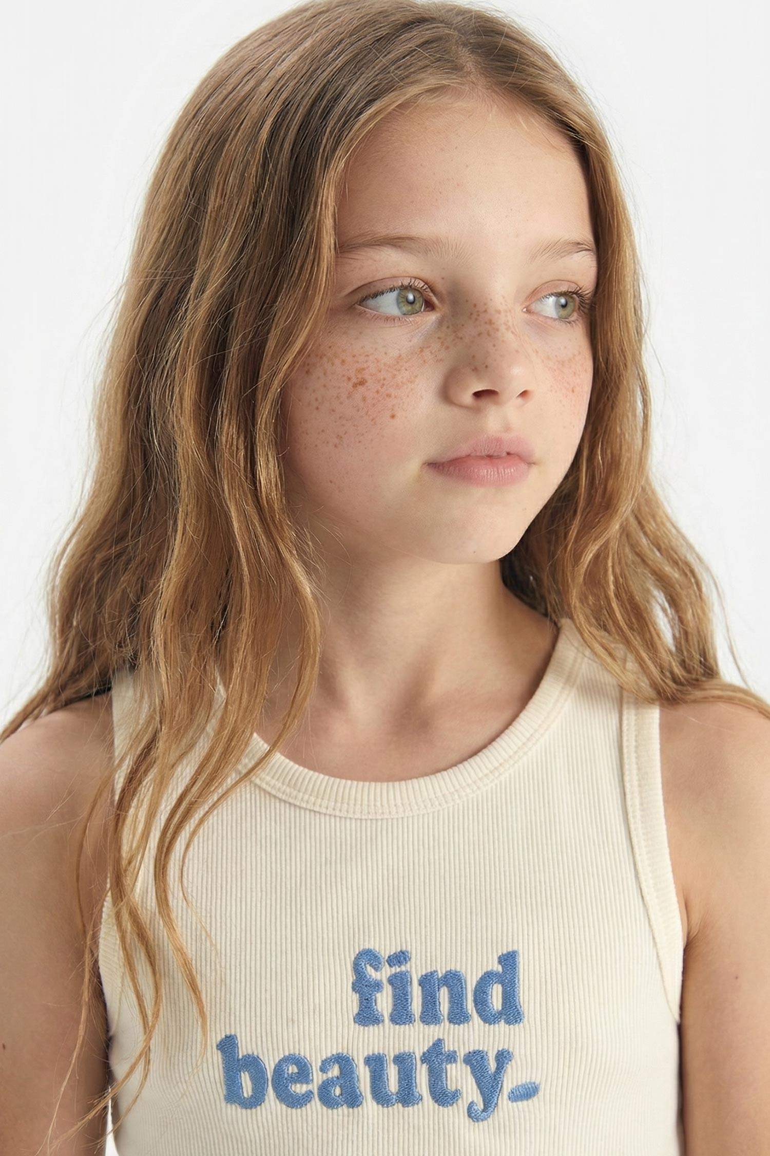Girl Slogan Pattern Camisole Tank Top