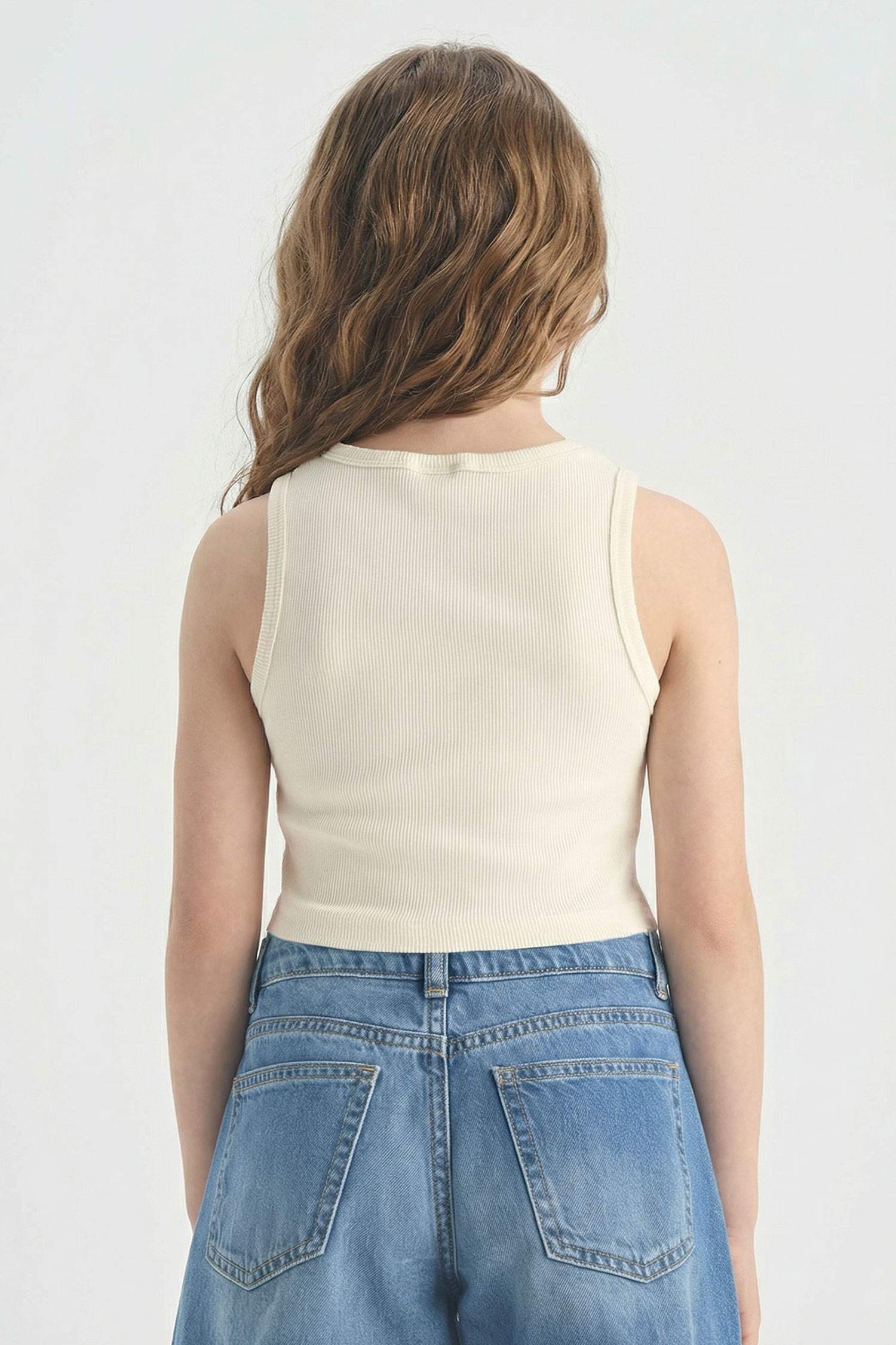 Girl Slogan Pattern Camisole Tank Top