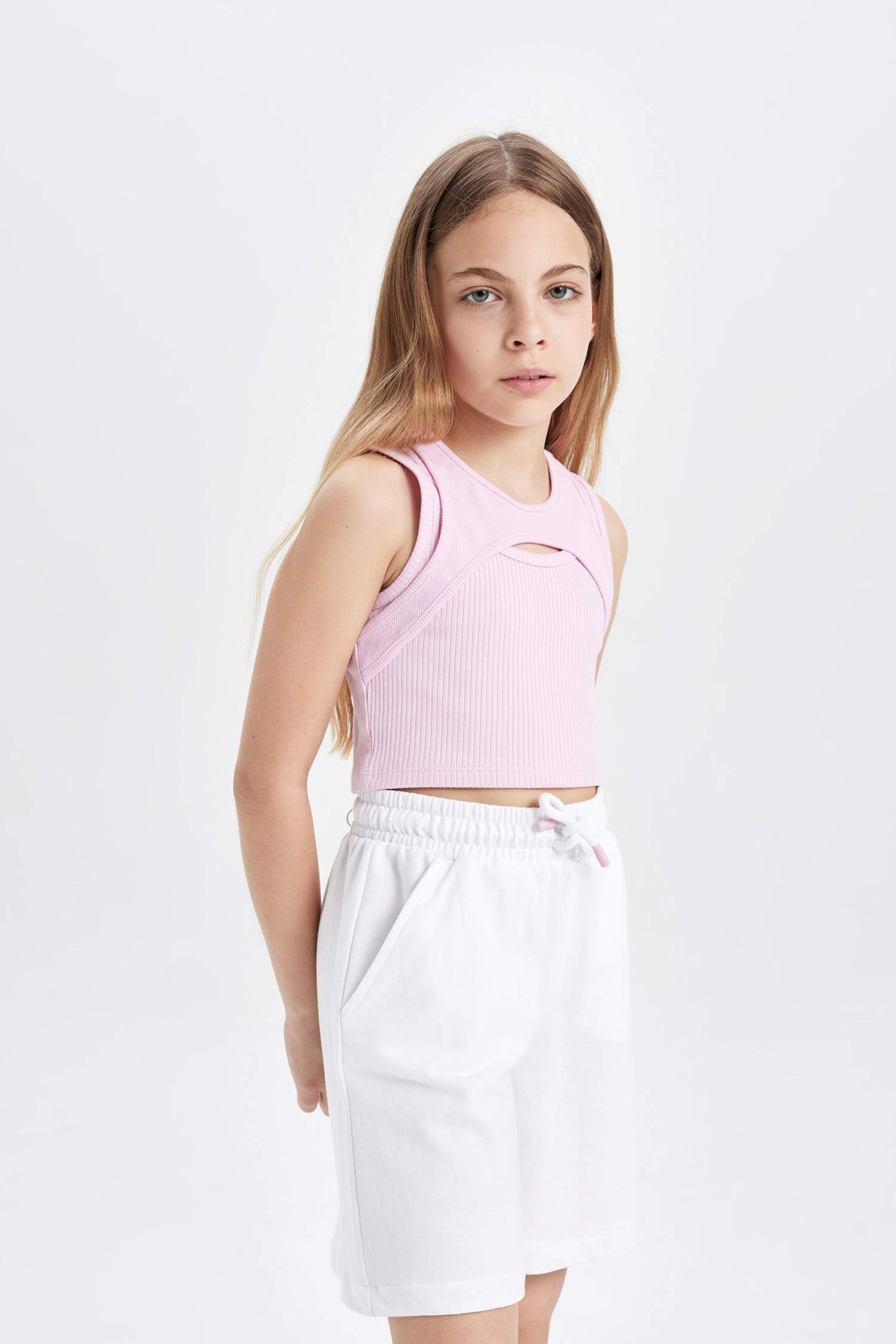 تيشيرت كت بناتي نص ردن