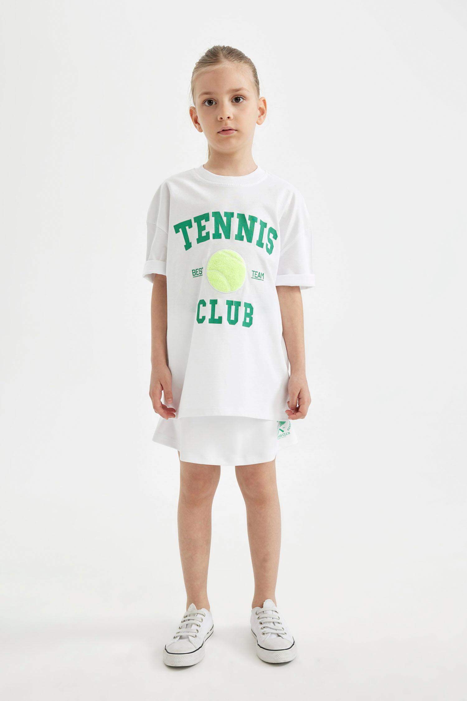 تيشيرت نص كم اوفر سايز