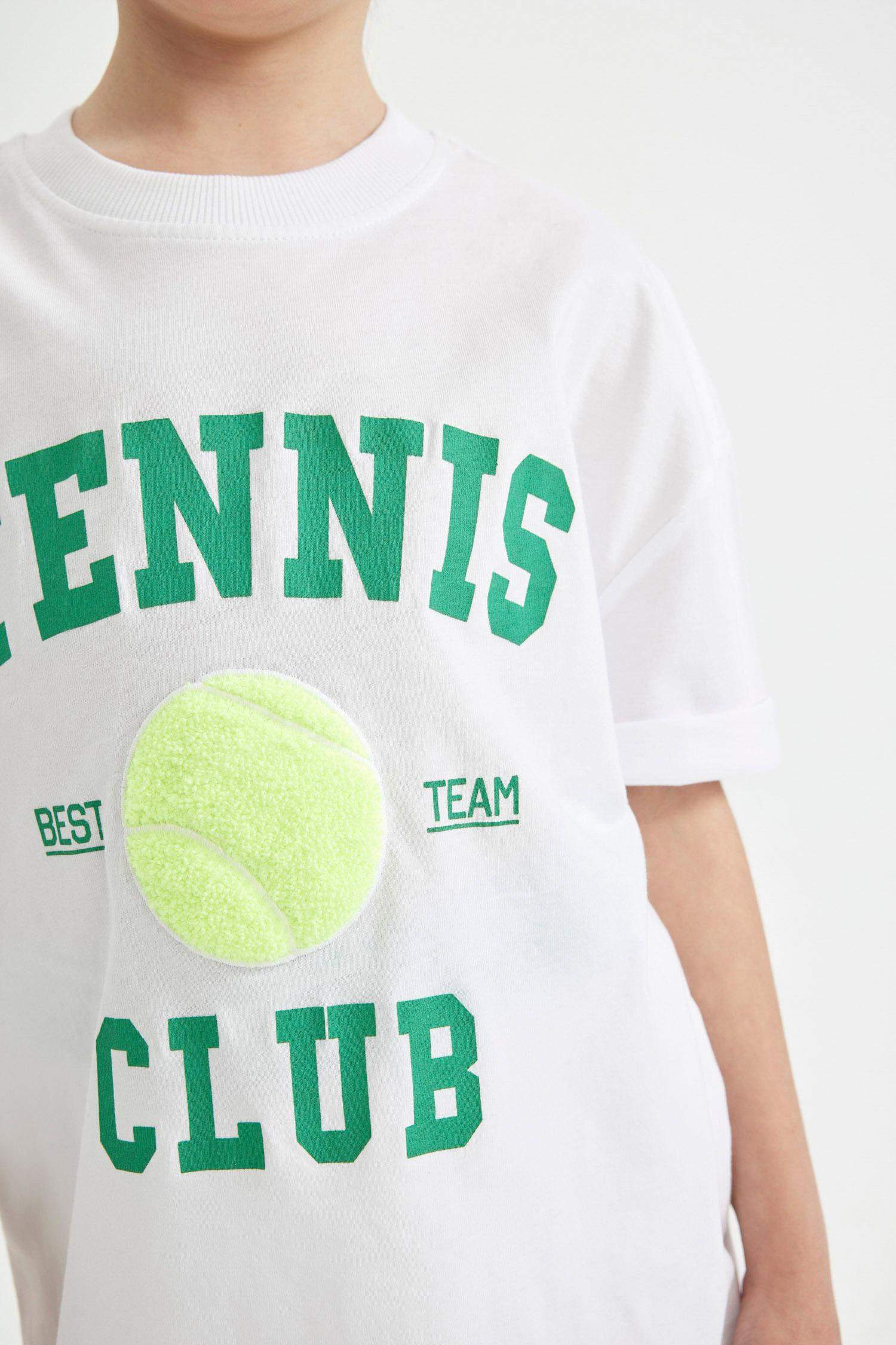 تيشيرت نص كم اوفر سايز