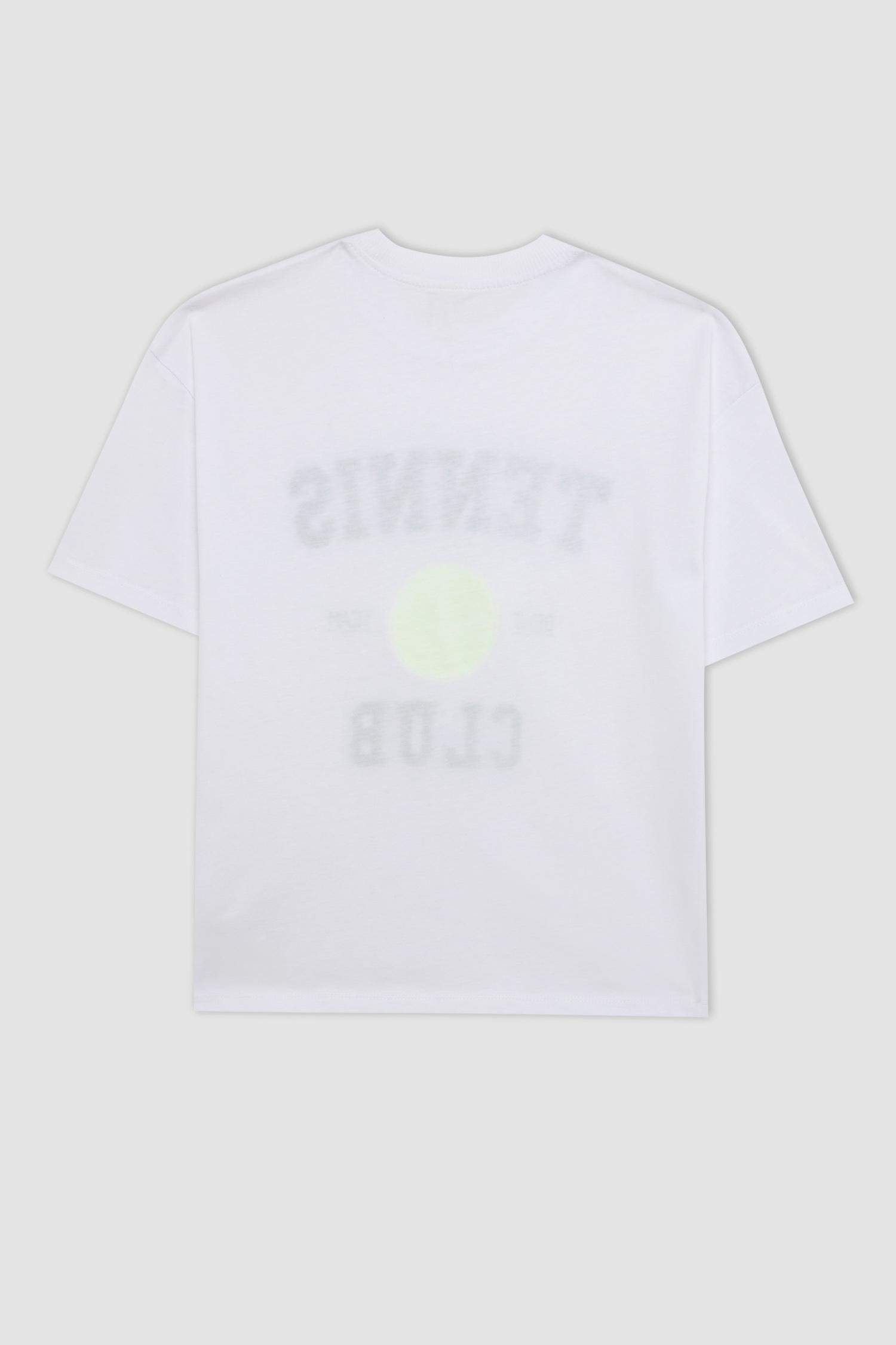 تيشيرت نص كم اوفر سايز