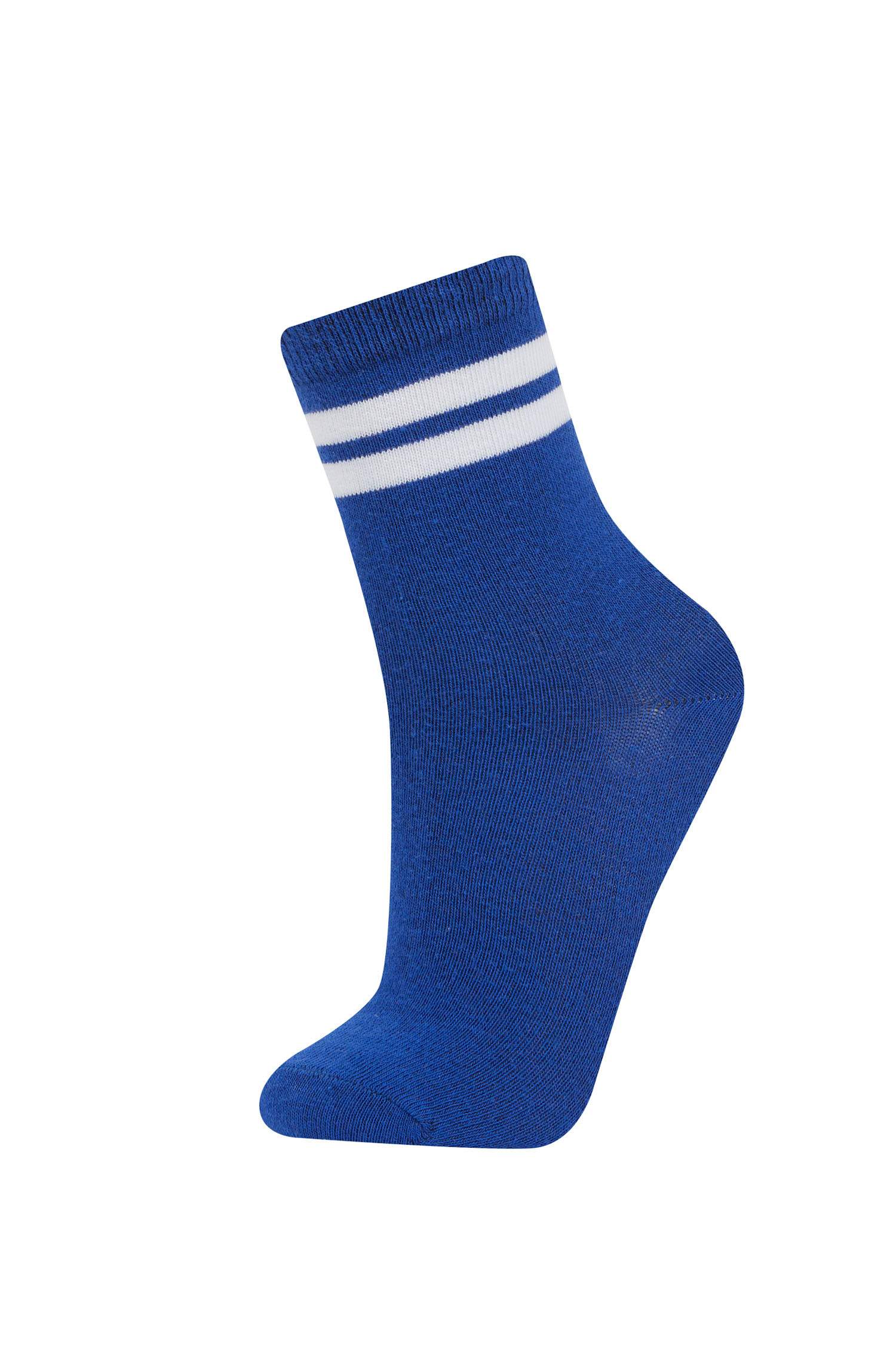 Boy 3 Piece Cotton Long Socks