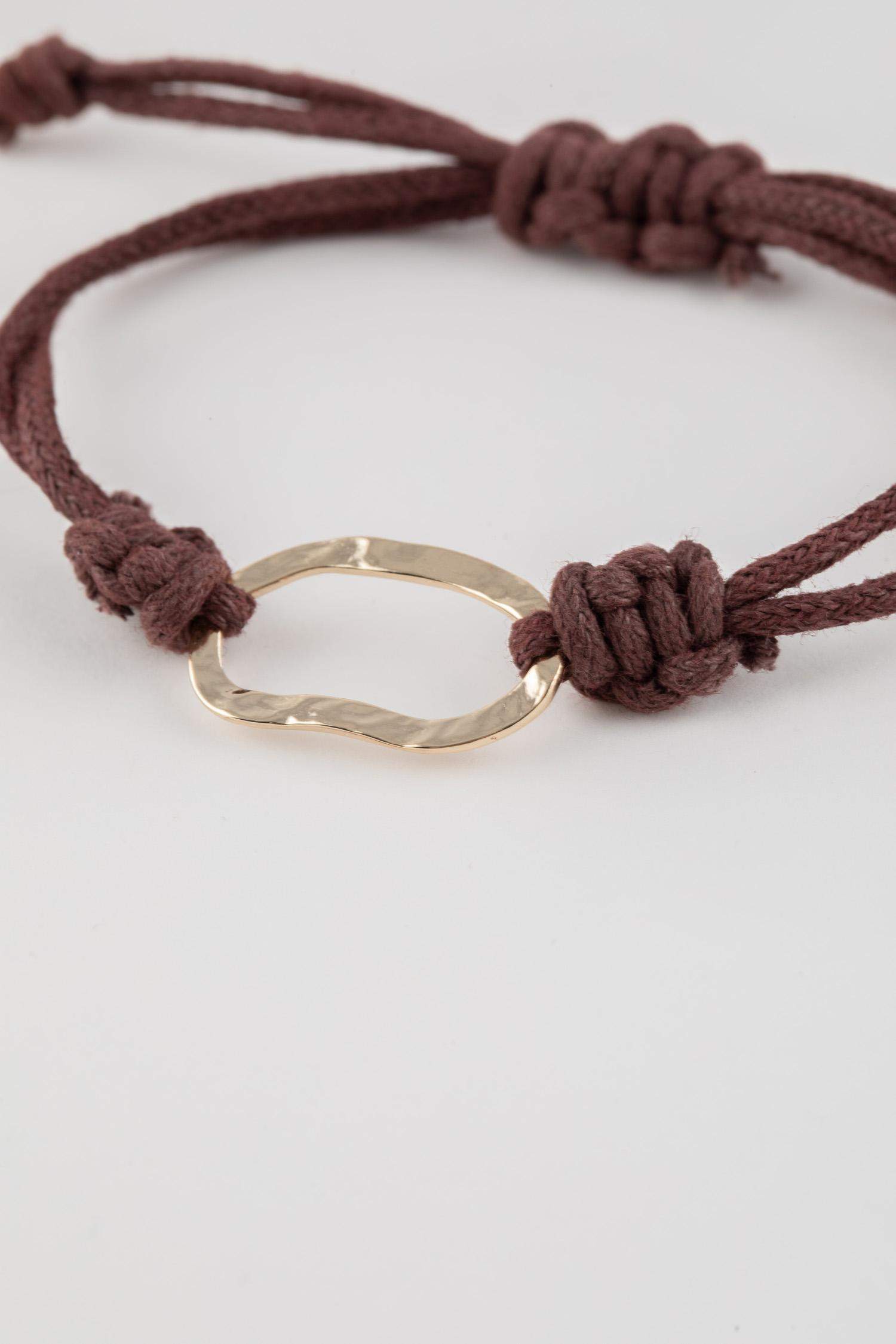 Woman Knitted Bracelet