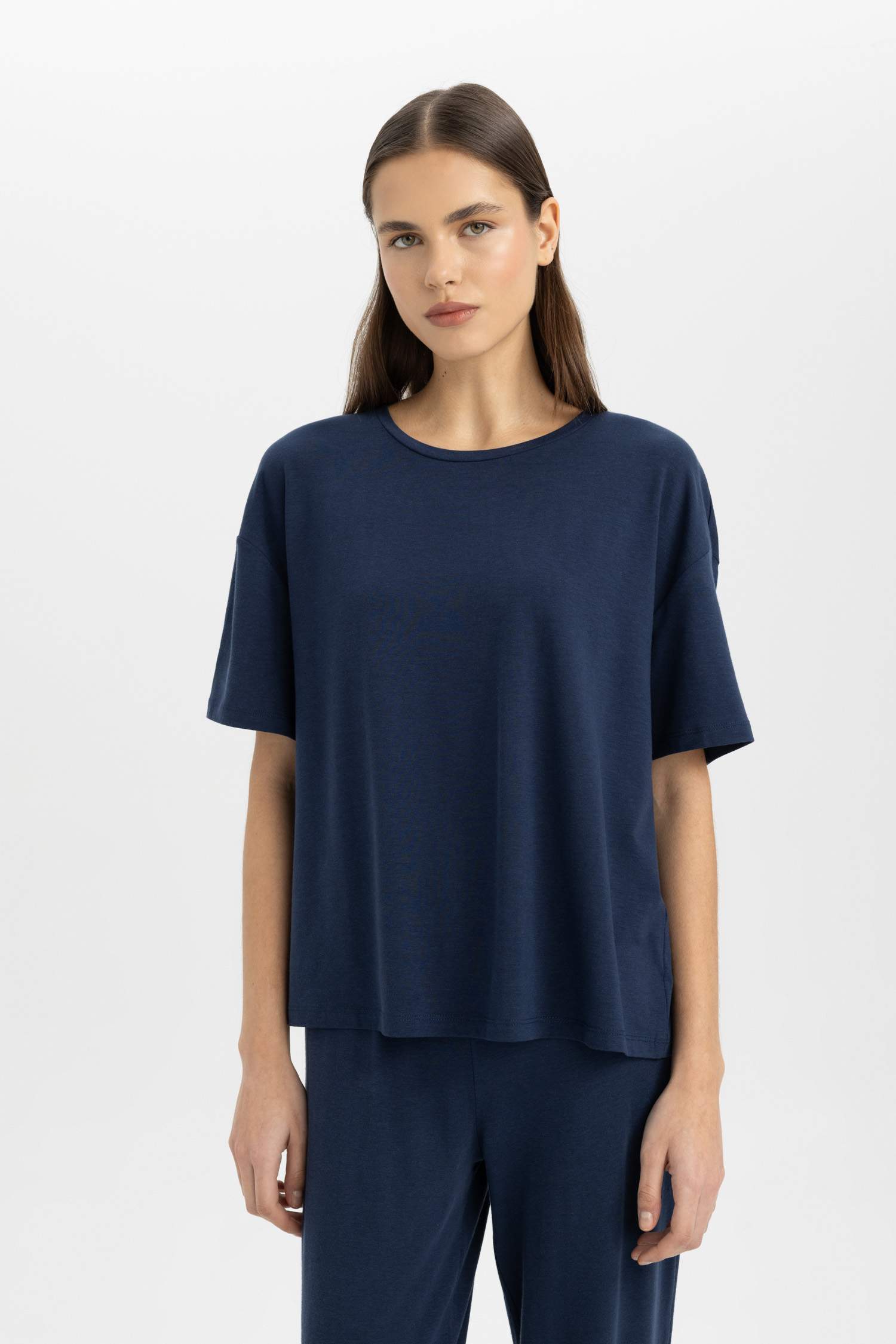 بلوزة بيجاما قصة عادية من Fall in Love