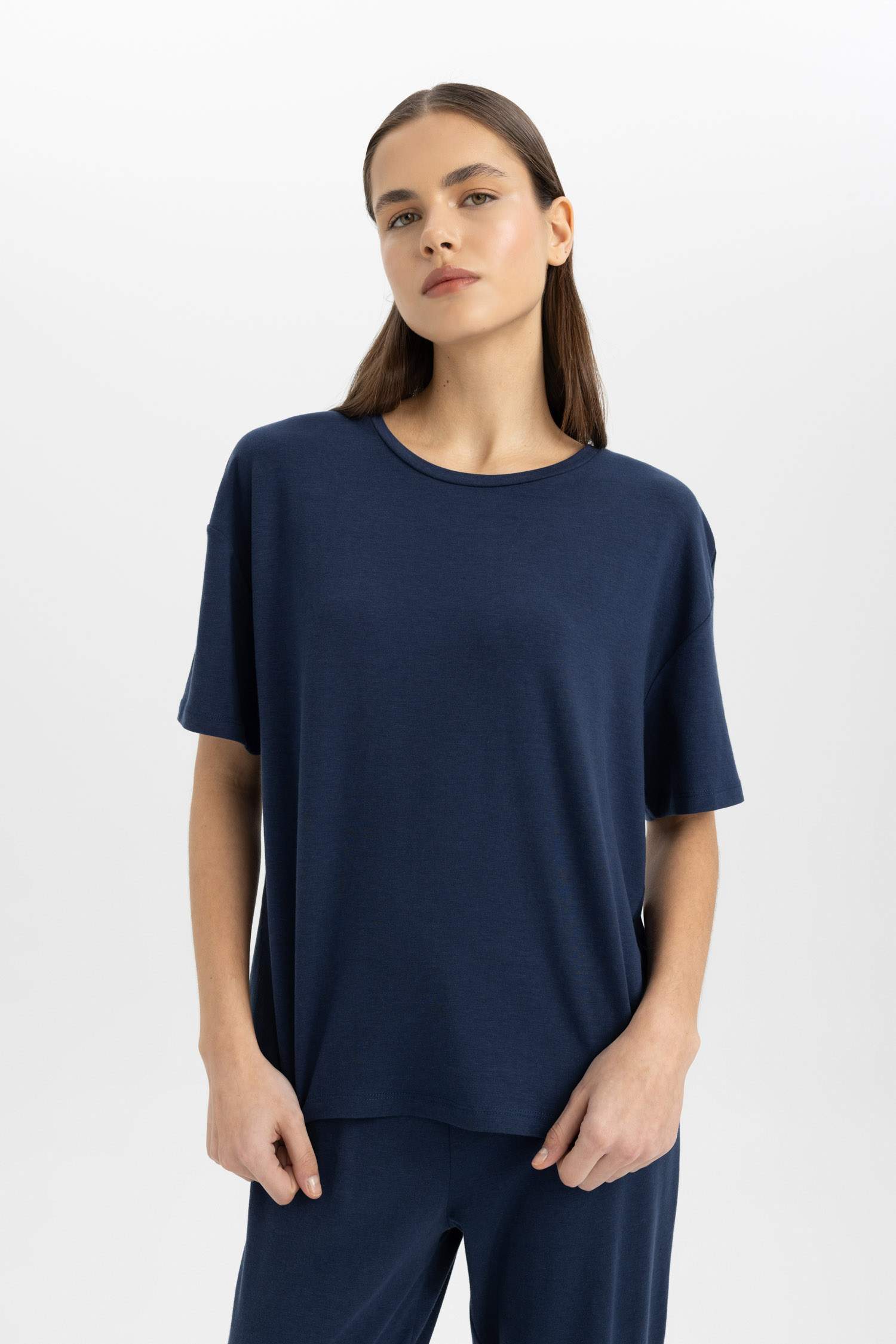 بلوزة بيجاما قصة عادية من Fall in Love