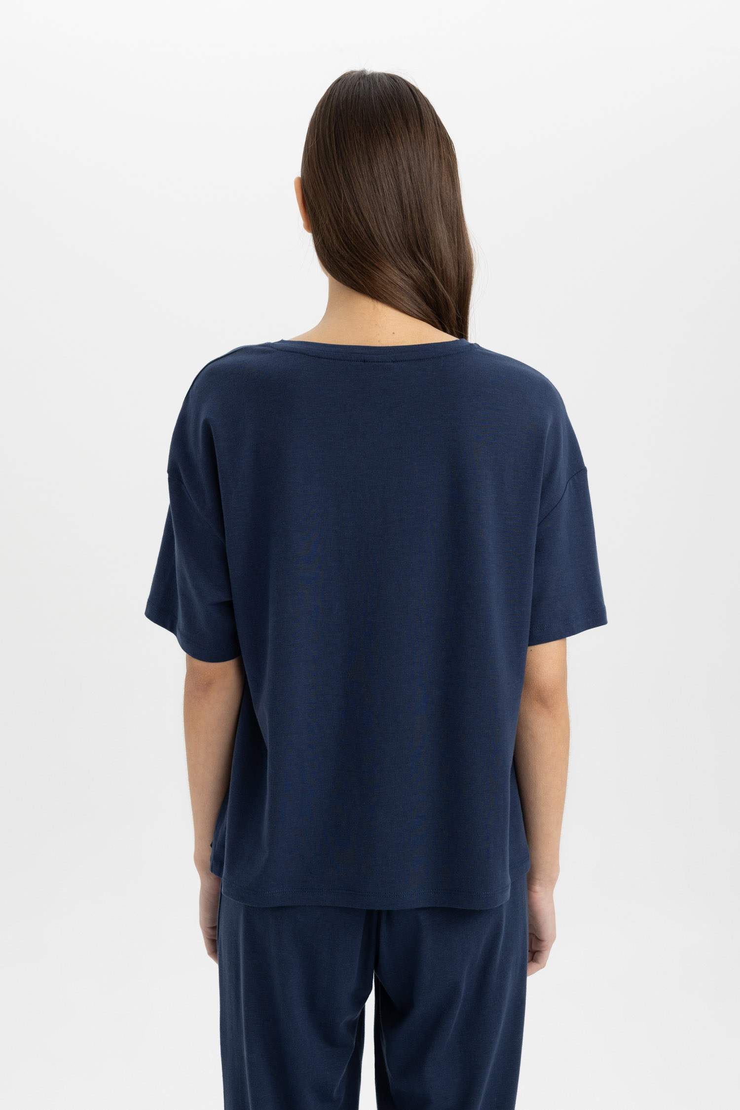 بلوزة بيجاما قصة عادية من Fall in Love