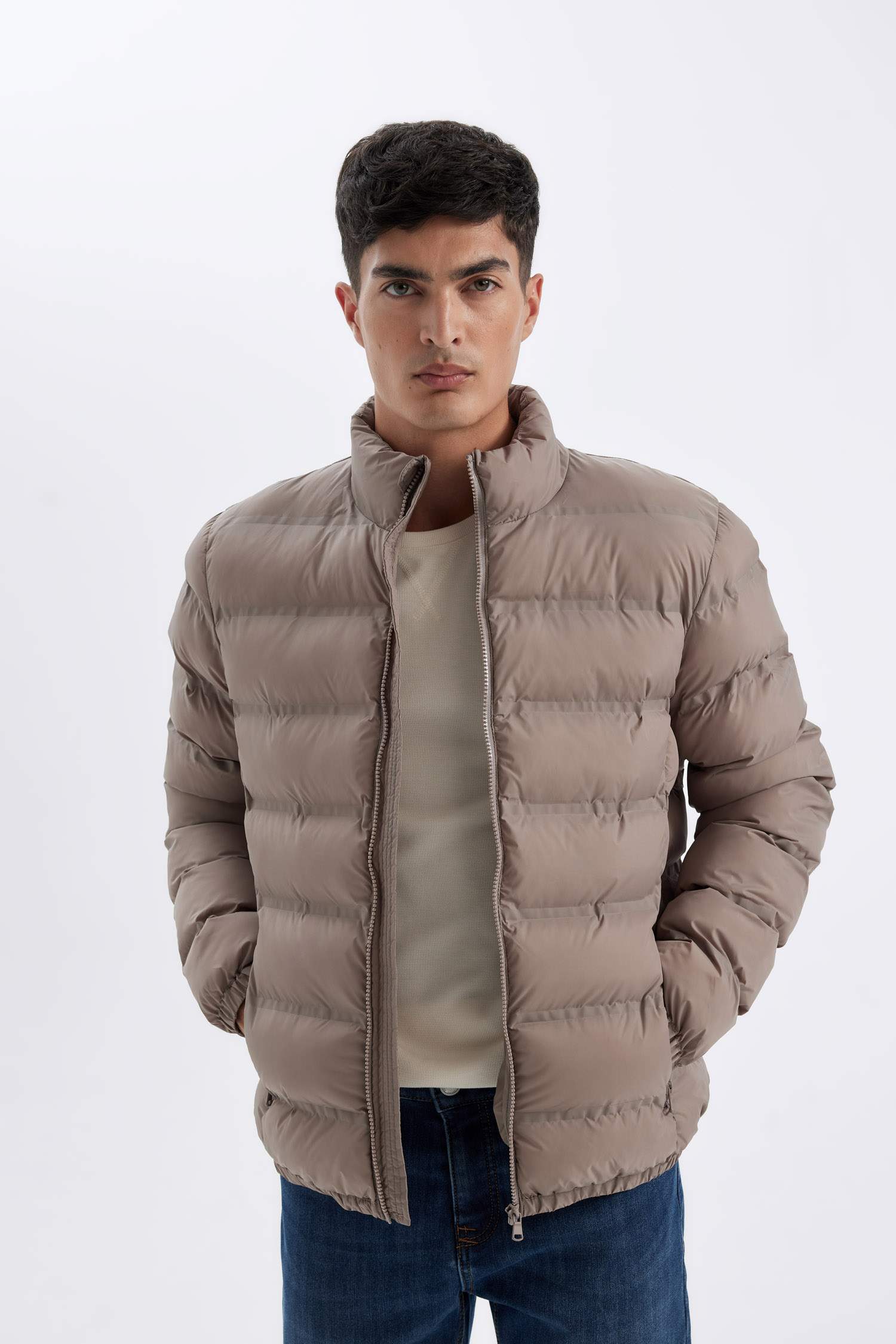 Regular Fit Puffer Jacket