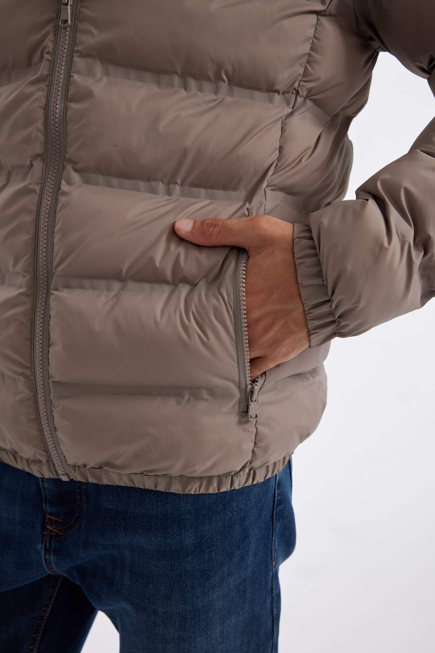 Regular Fit Puffer Jacket