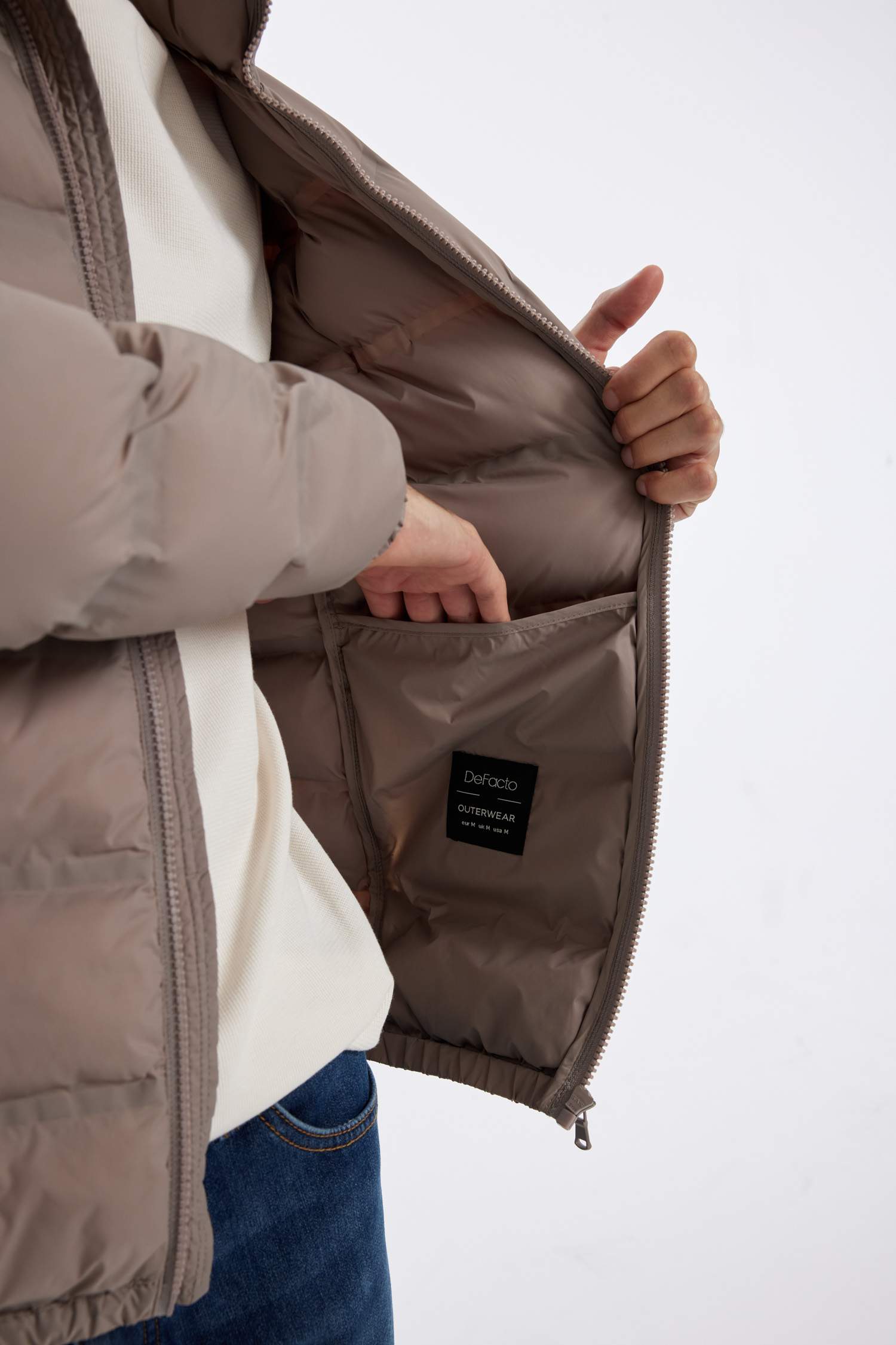 Regular Fit Puffer Jacket