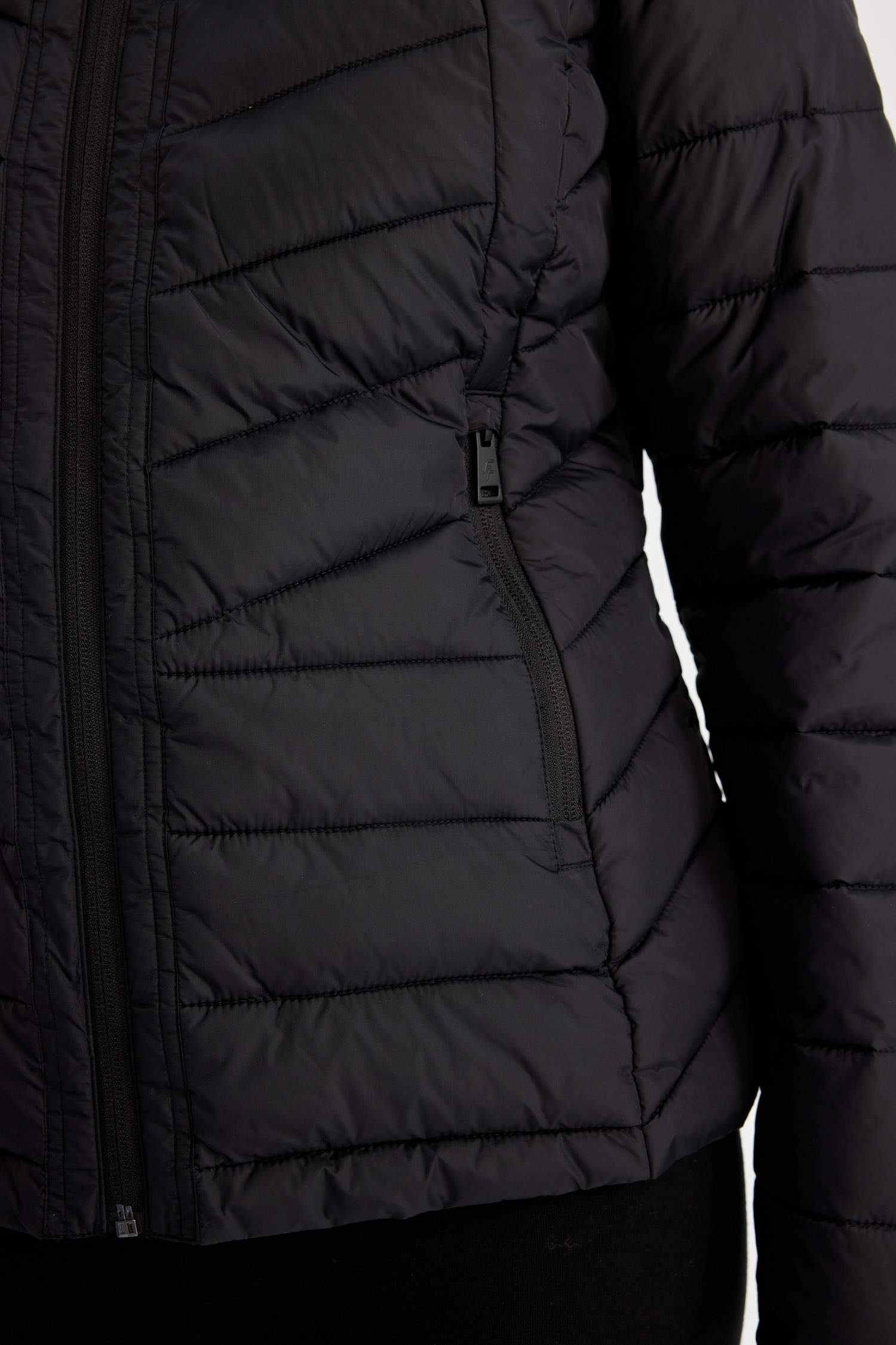 DeFactoFit Su İtici Ultra Hafif Kapüşonlu Fermuarlı Mevsimlik Mont