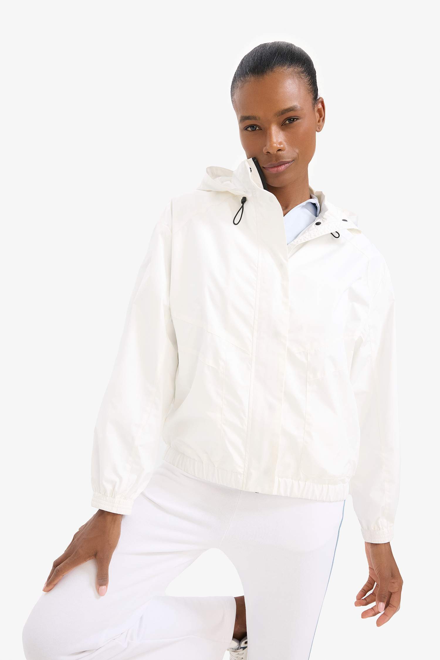 Водоотталкивающая куртка DeFactoFit стандартного кроя с капюшоном