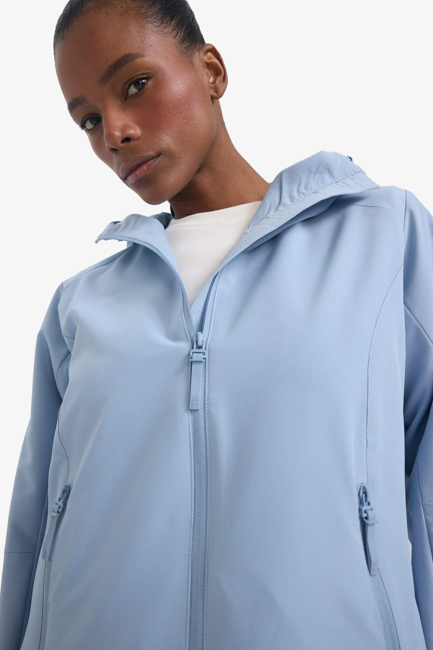 DeFactoFit Regular Fit Silk Fabric Waterproof Rain Jacket