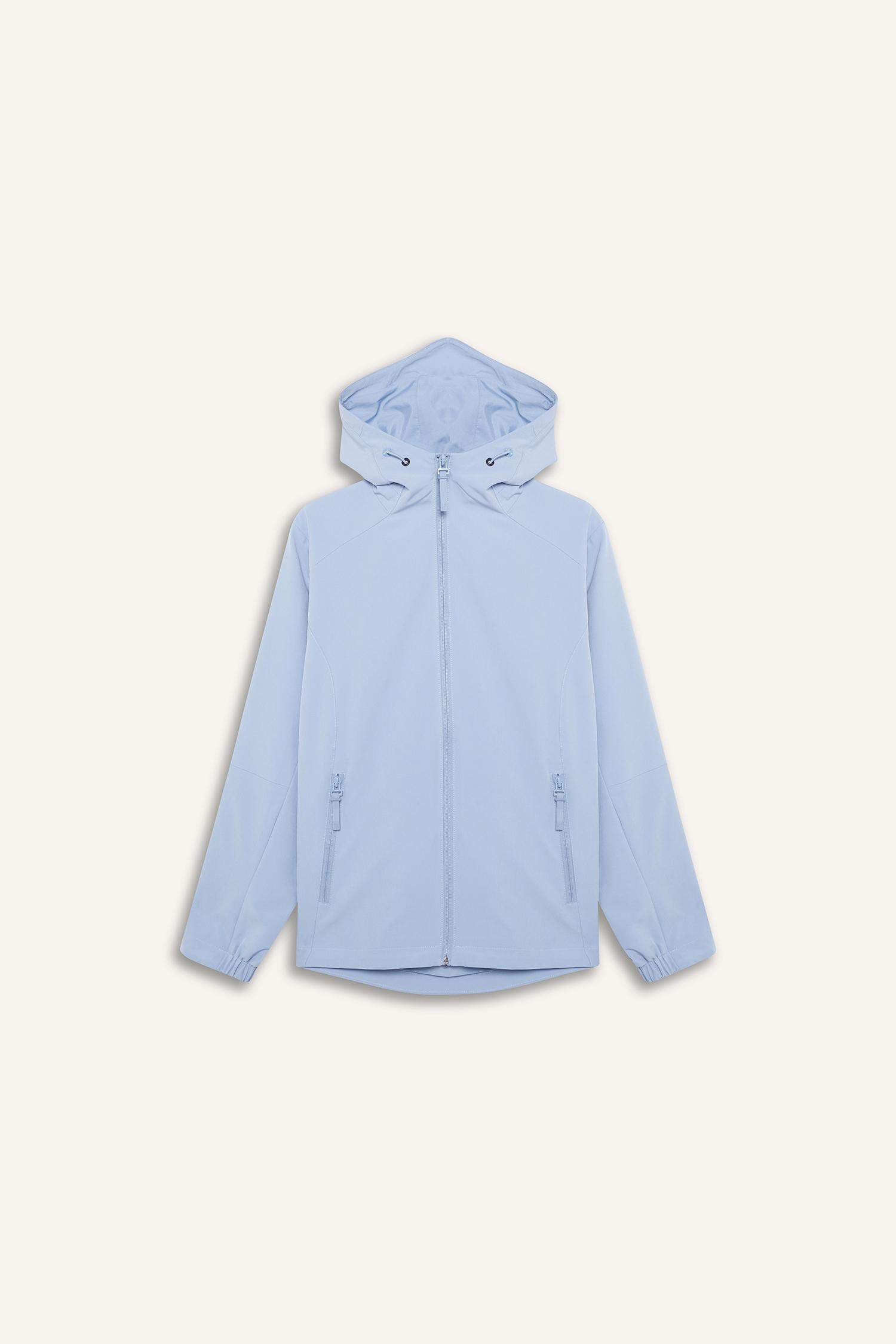 DeFactoFit Regular Fit Silk Fabric Waterproof Rain Jacket