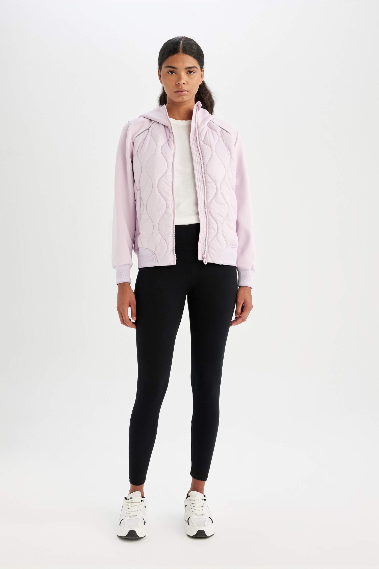 Куртка стандартного кроя ветрозащитная с капюшоном, DeFactoFit