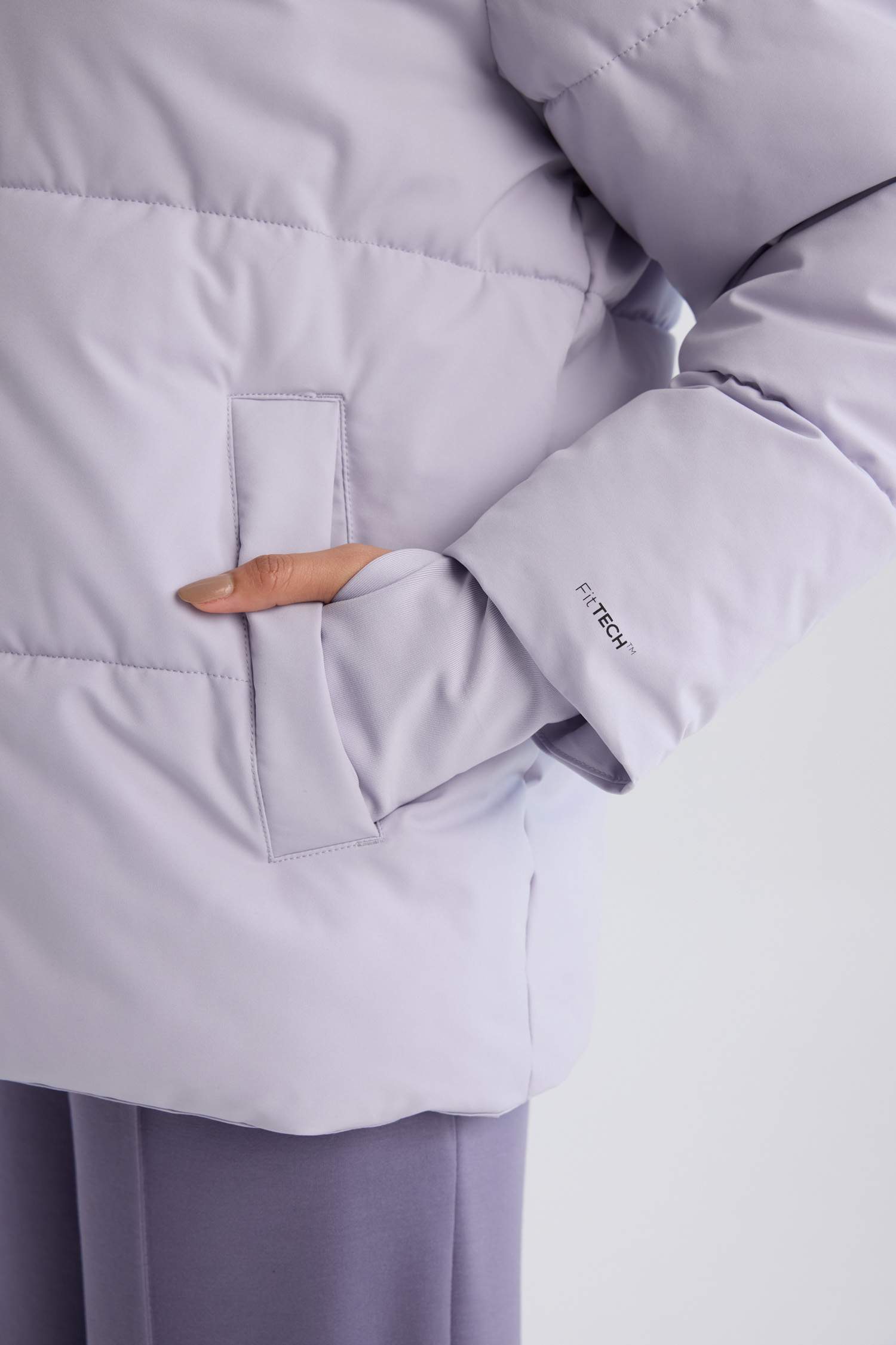 DeFactoFit Stand Collar Waterproof Windproof Warm Puffer Jacket