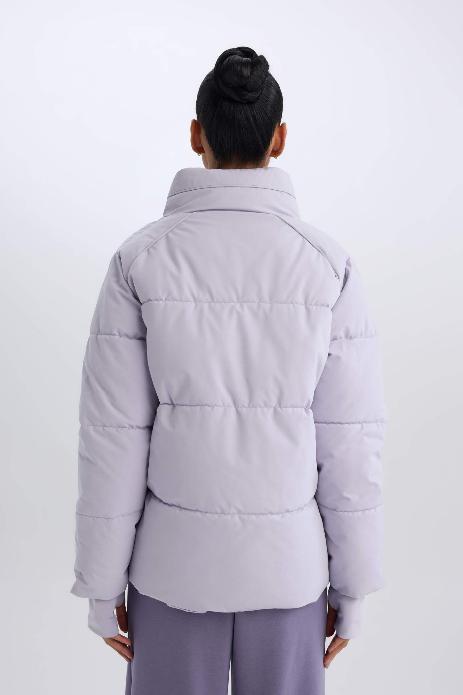 DeFactoFit Stand Collar Waterproof Windproof Warm Puffer Jacket