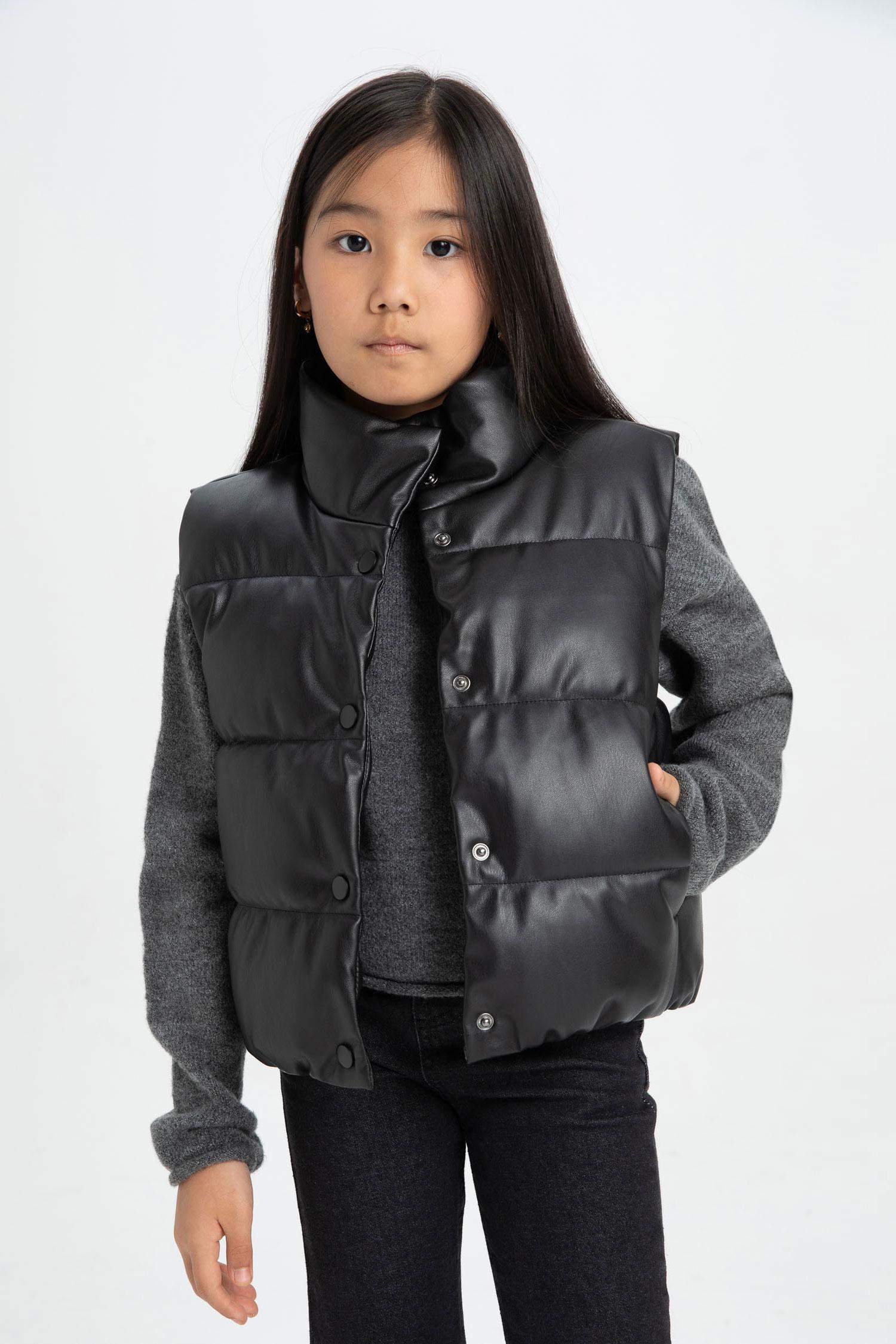 Girl Waterproof Puffer Vest