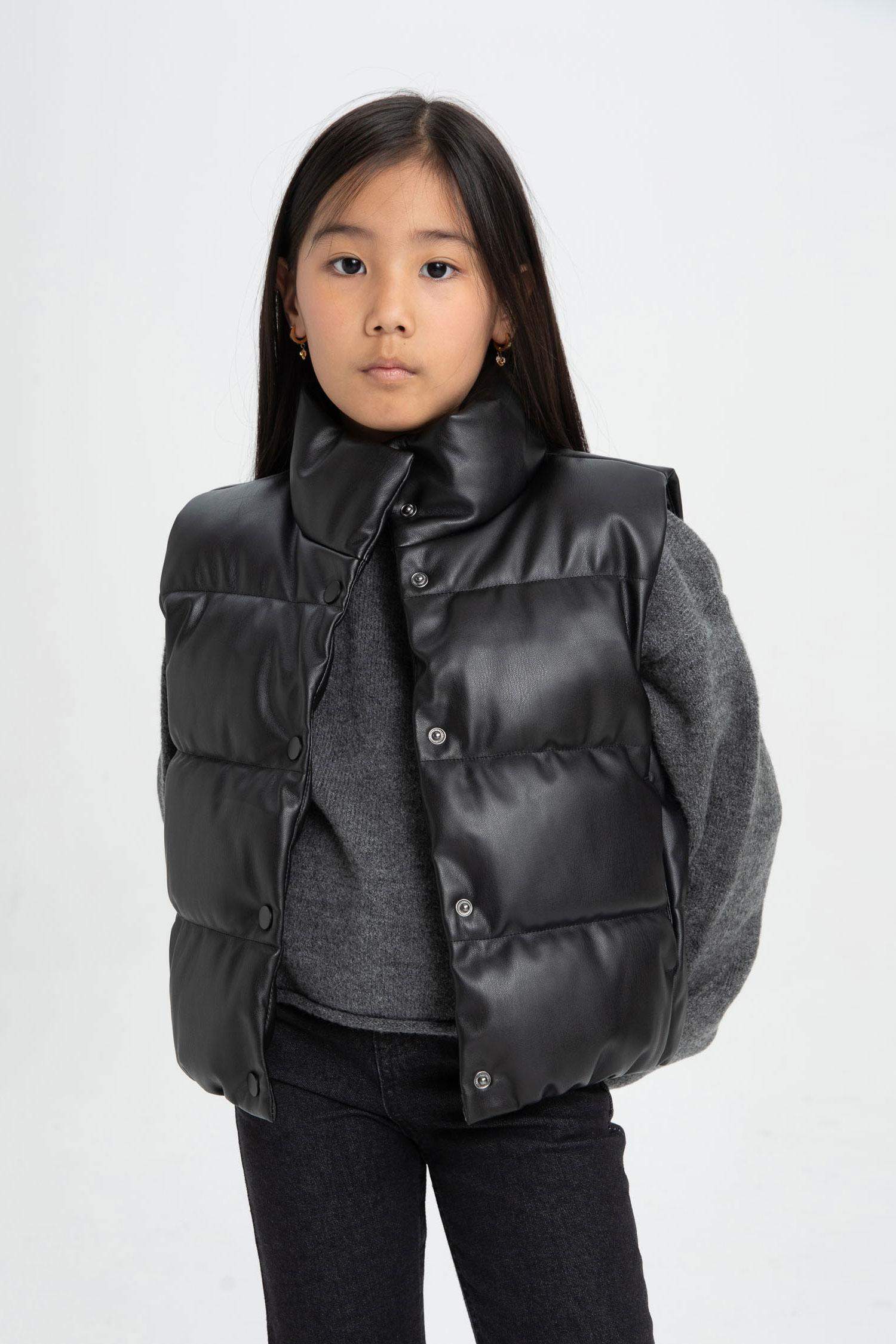 Girl Waterproof Puffer Vest
