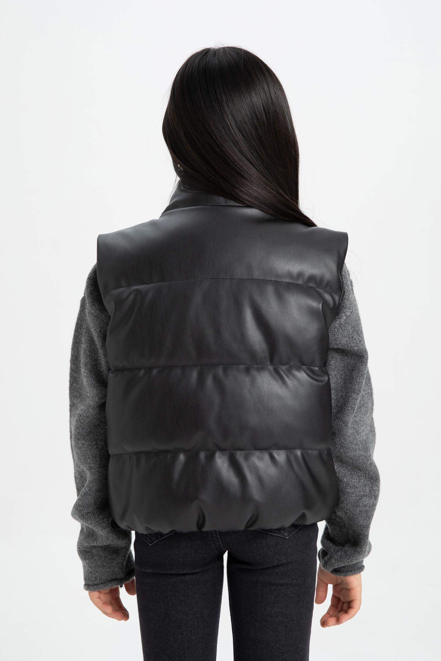 Girl Waterproof Puffer Vest