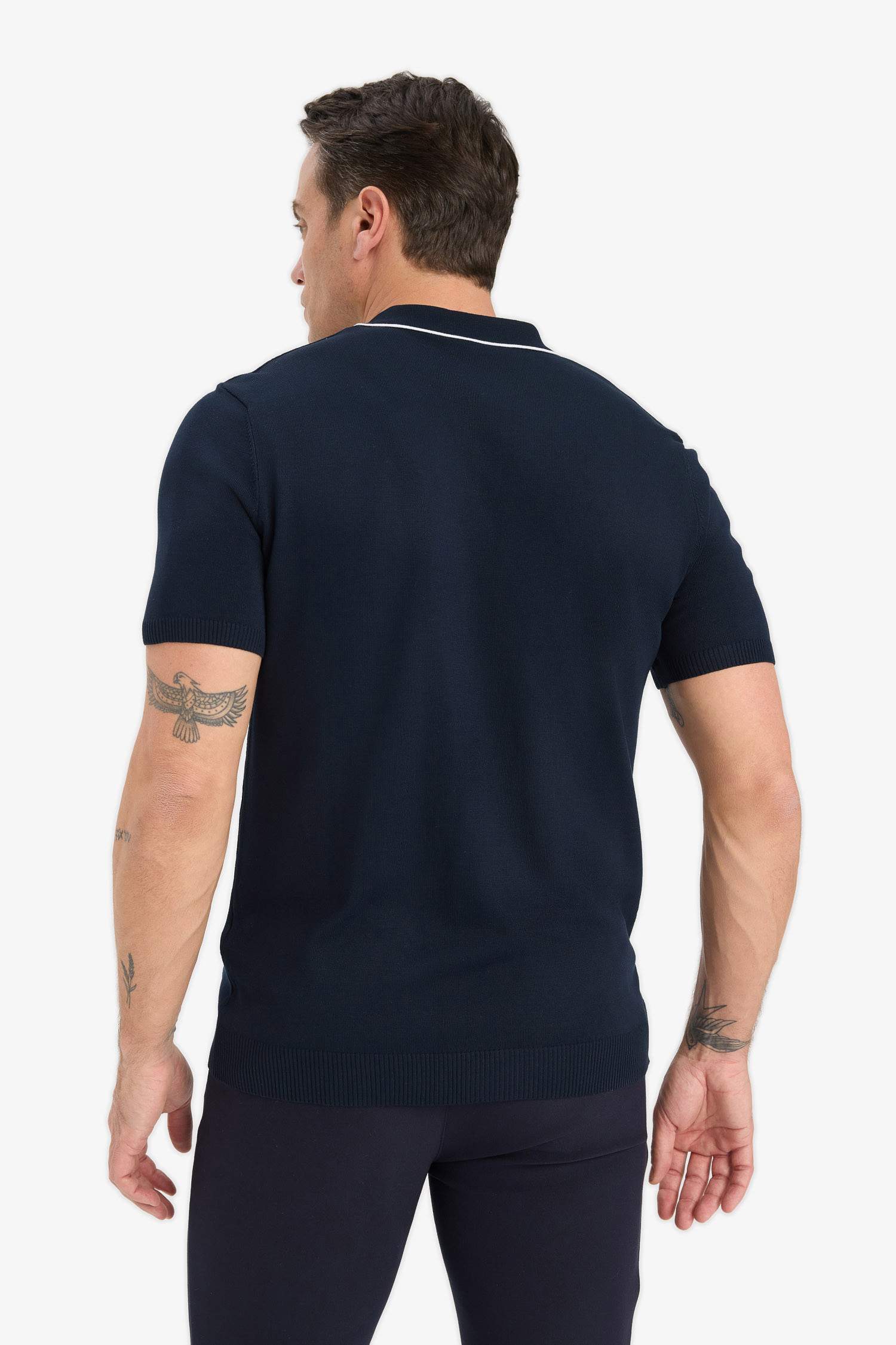 تيشيرت بولو تريكو نص ردن مودرن فيت