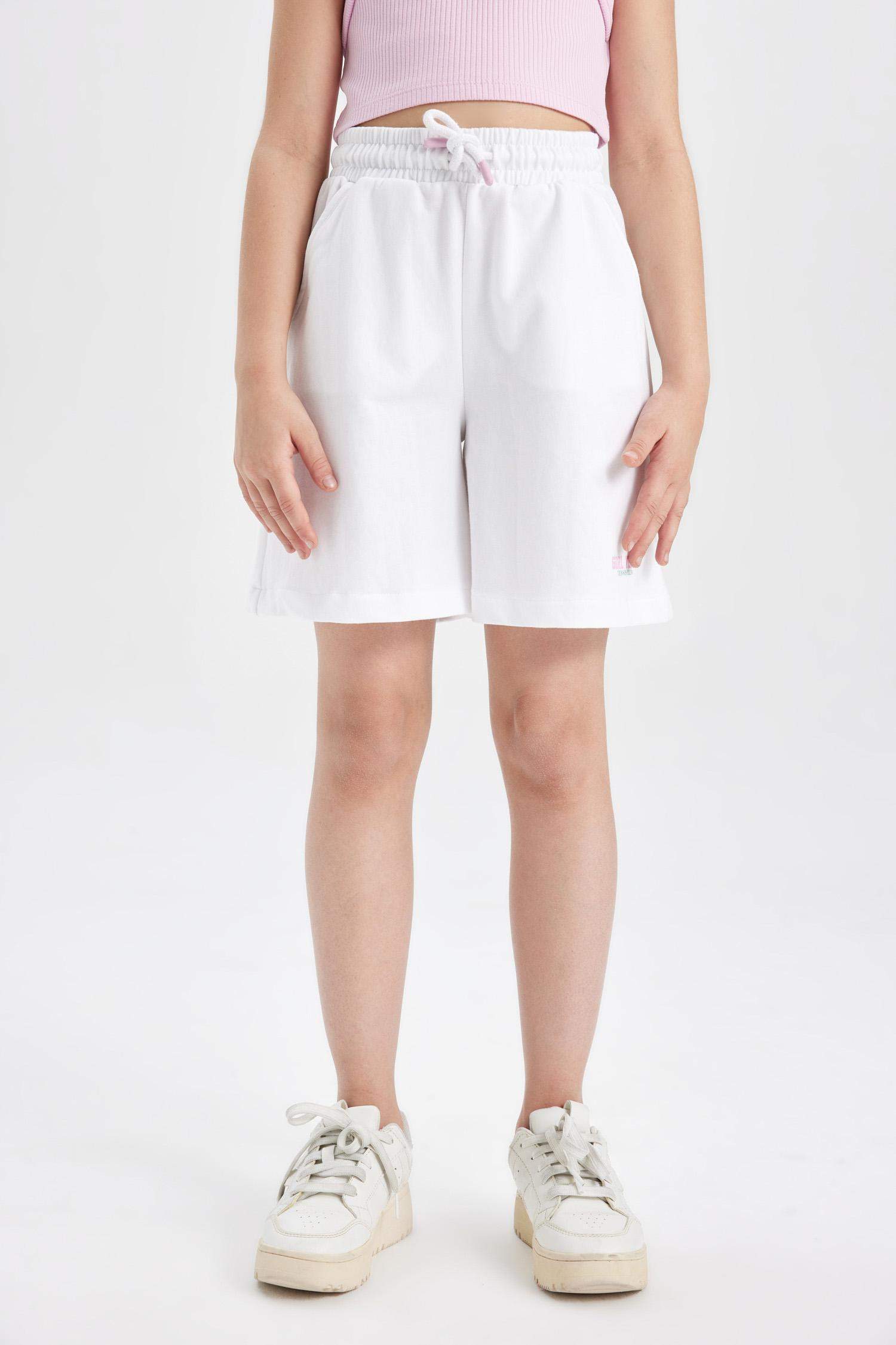 Kız Çocuk Baskılı Şort