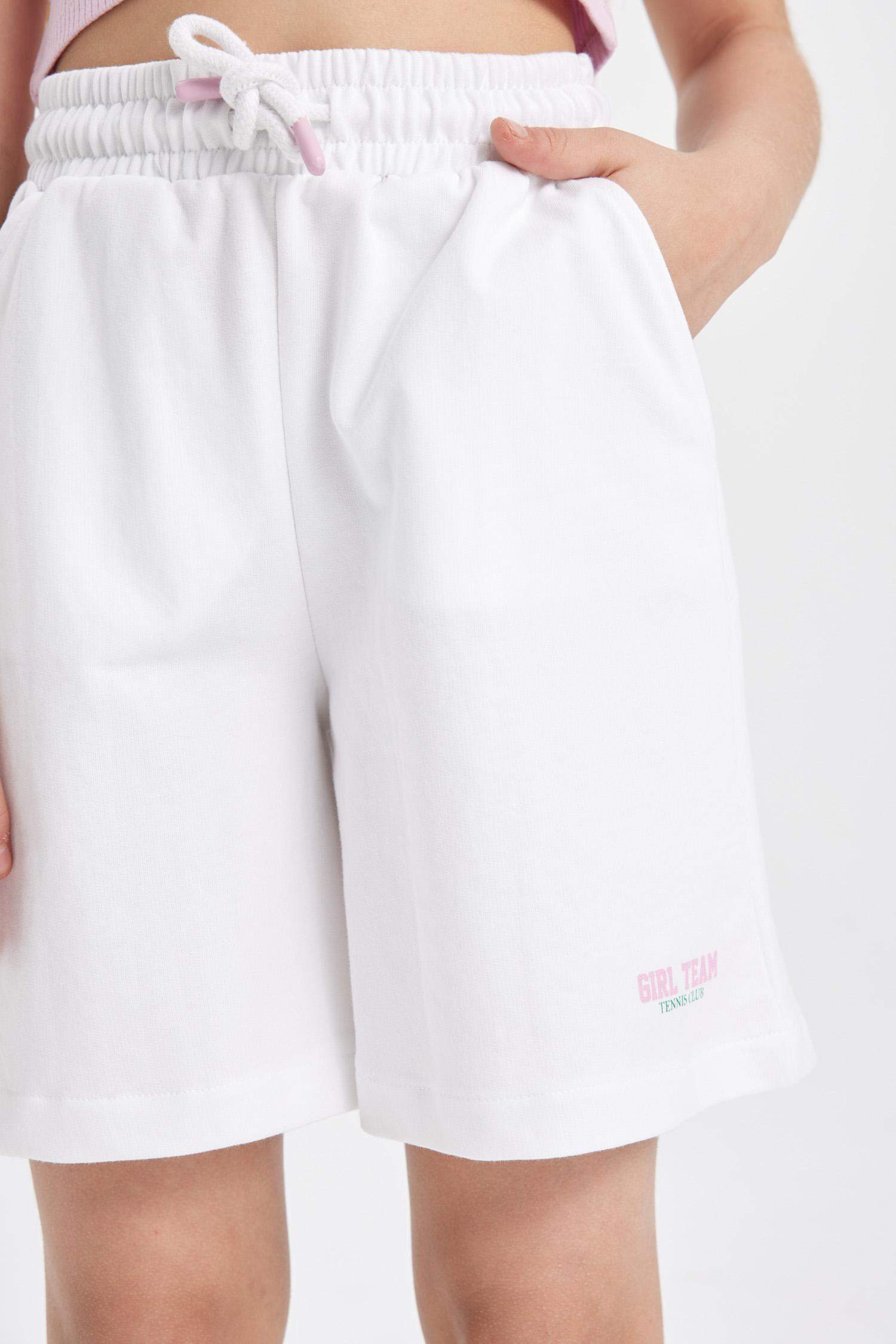 Kız Çocuk Baskılı Şort