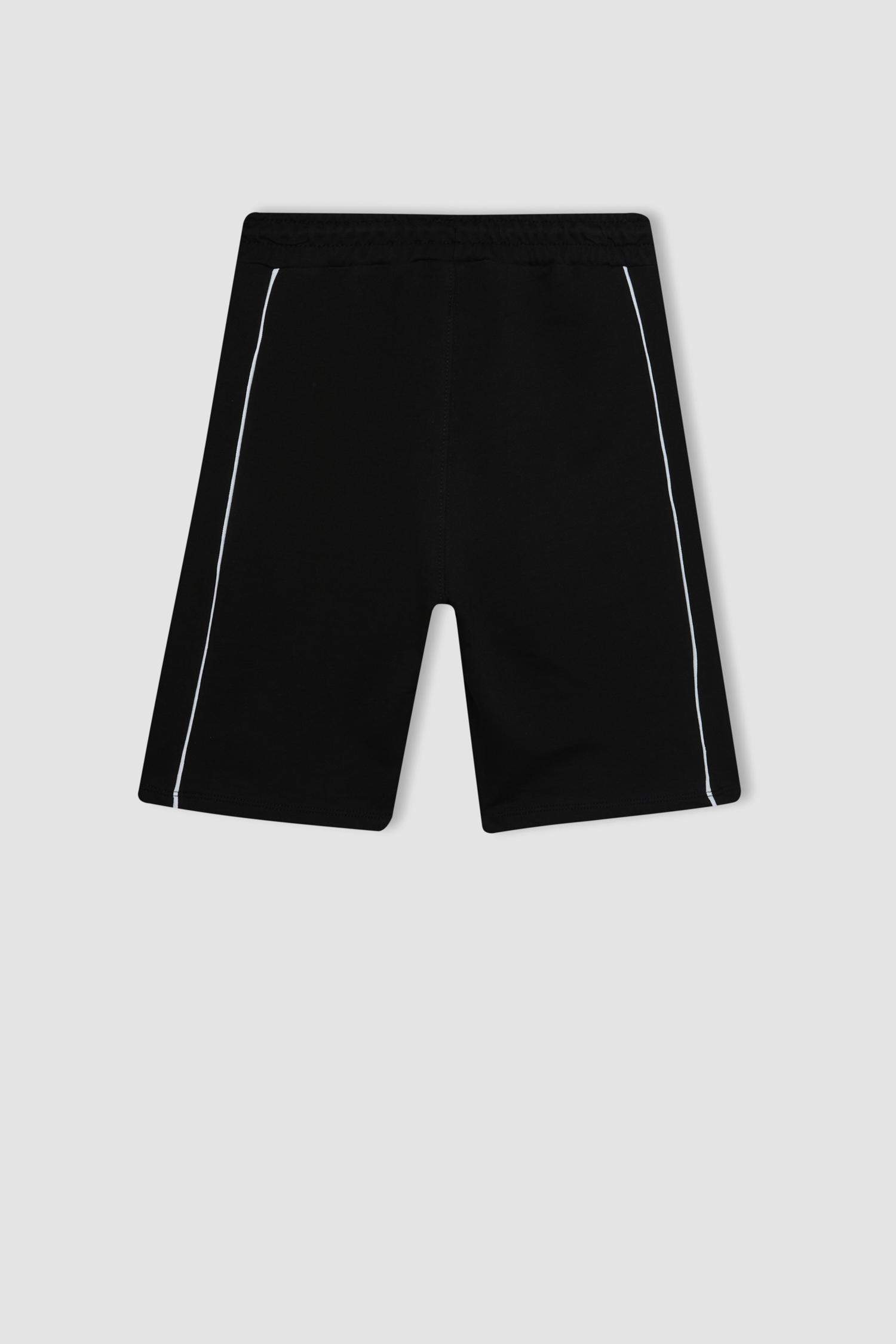 Boy Regular Fit Sweatshirt Fabric Shorts