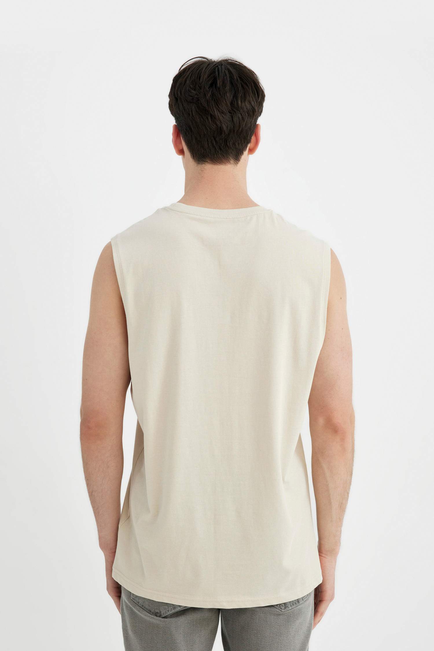 Regular Fit Printed Crew Neck T-Shirt