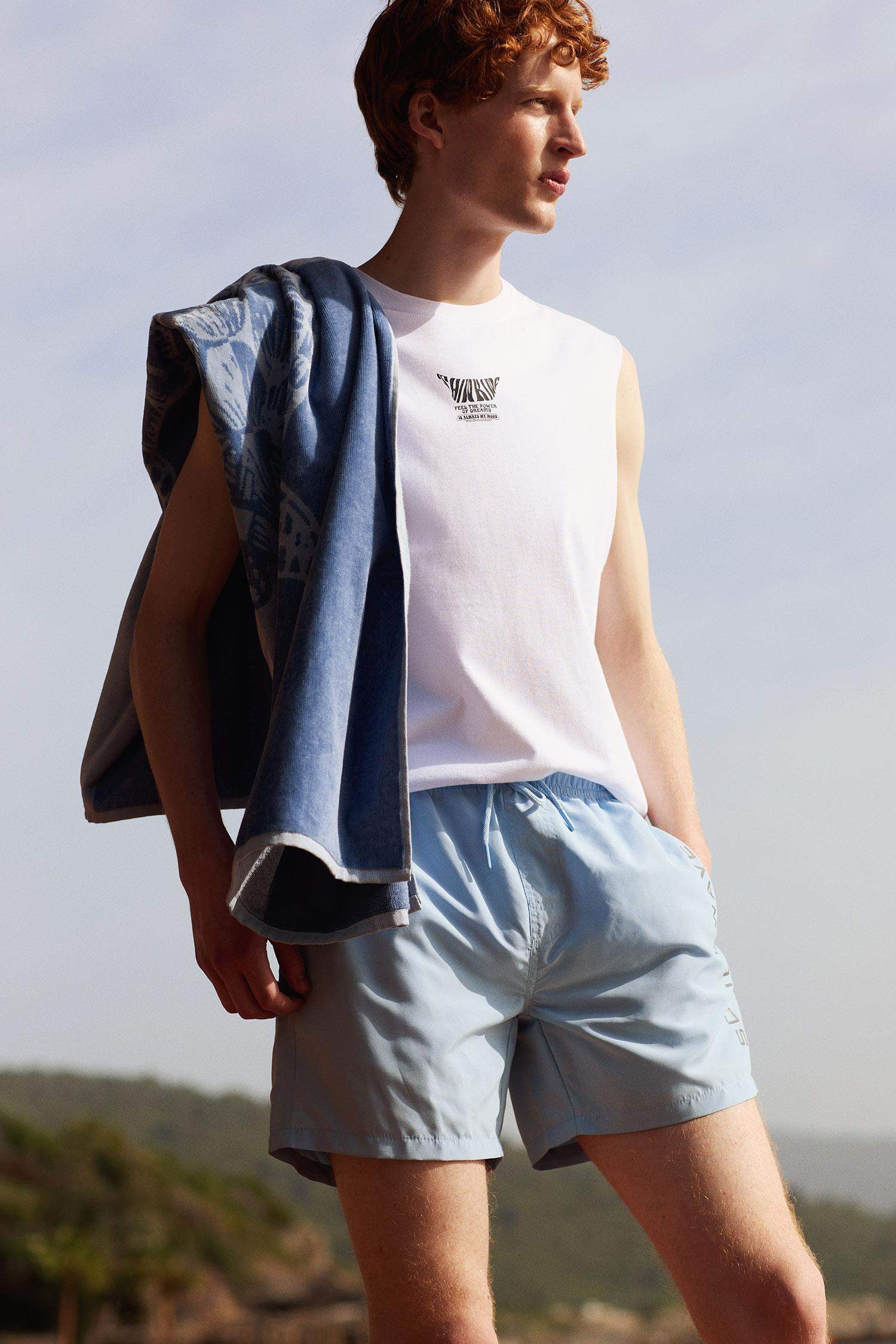 تيشيرت كت اوفر سايز مطبوع  بدون ردن